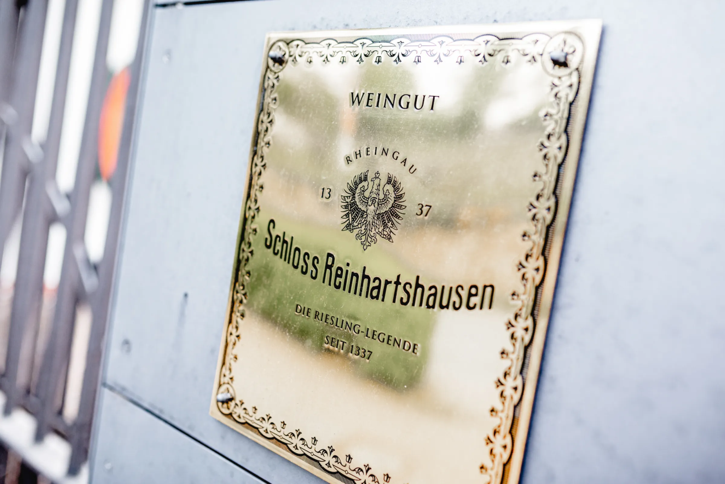 Entrance to the winery