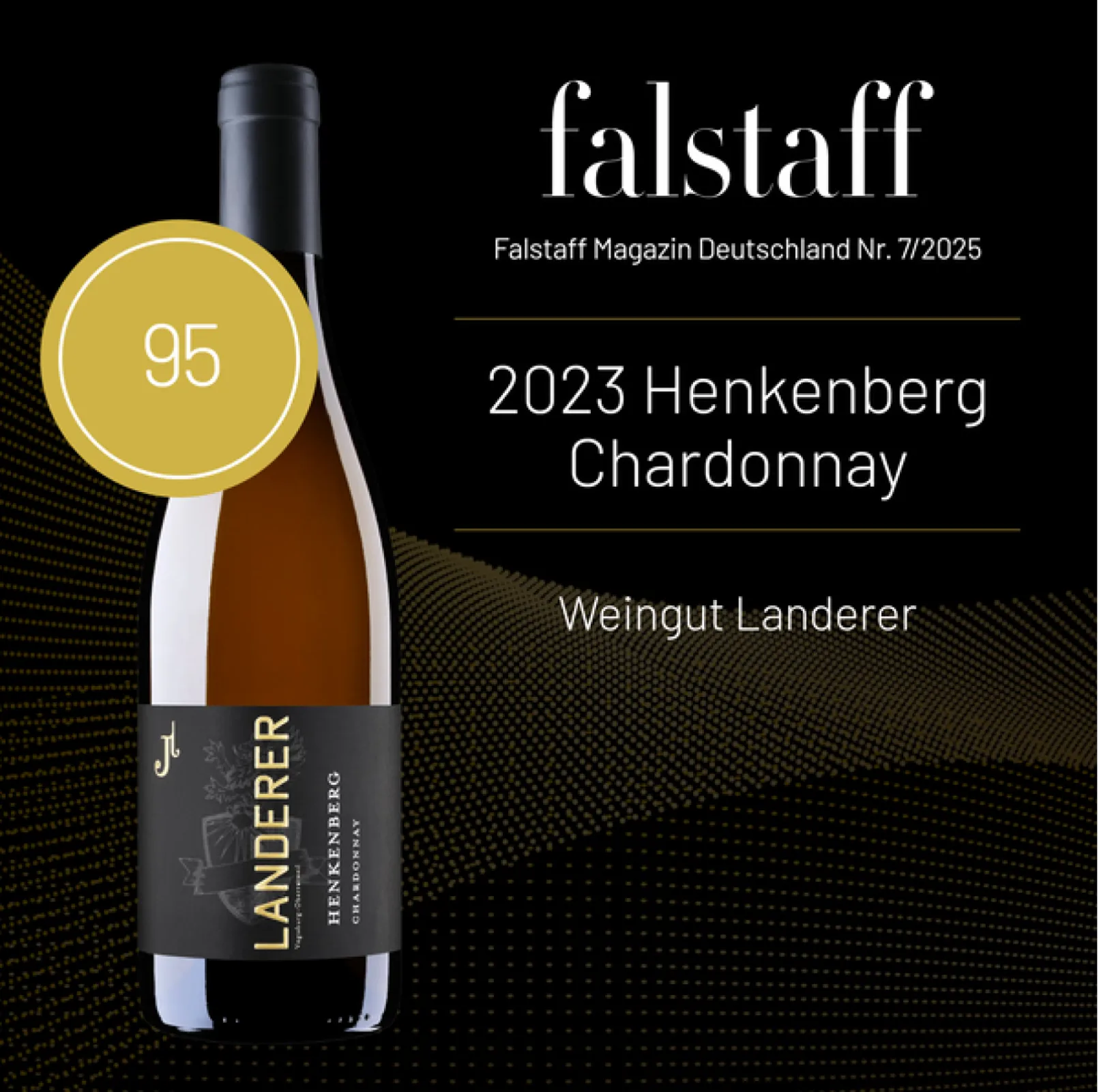 Falstaff Chardonnay Trophy 2025 / 95 Points
