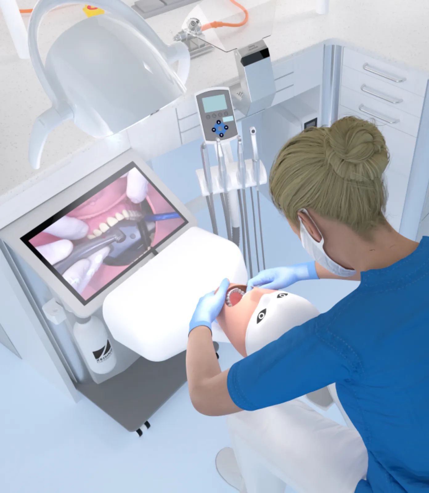 THE PERFECT POSITION OF THE INTEGRATED TOUCHSCREEN WITH OUR EDUGUIDE SOFTWARE OFFER INNOVATIVE EDUCTION METHODES