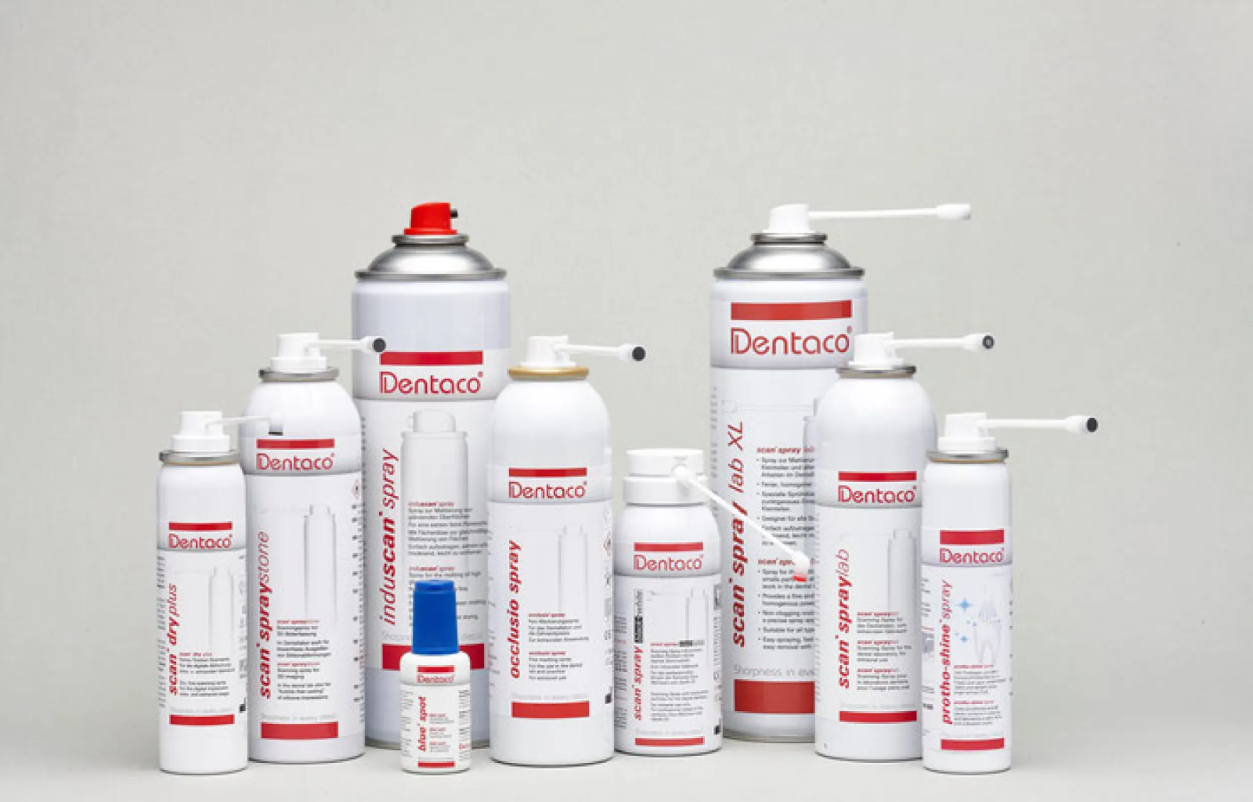 We manufacture in Germany all types of dental sprays, paste and liquids - also OEM production (private label)