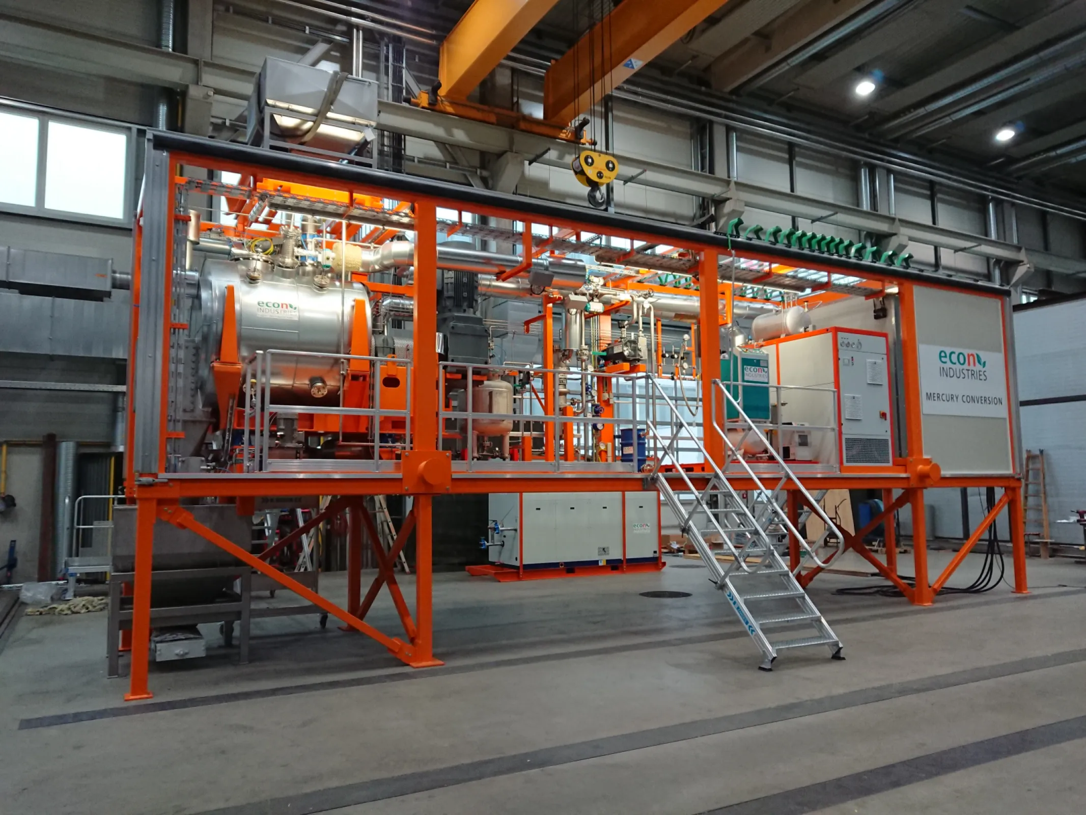 MMCU 1 500 for the stabilization of elemental mercury