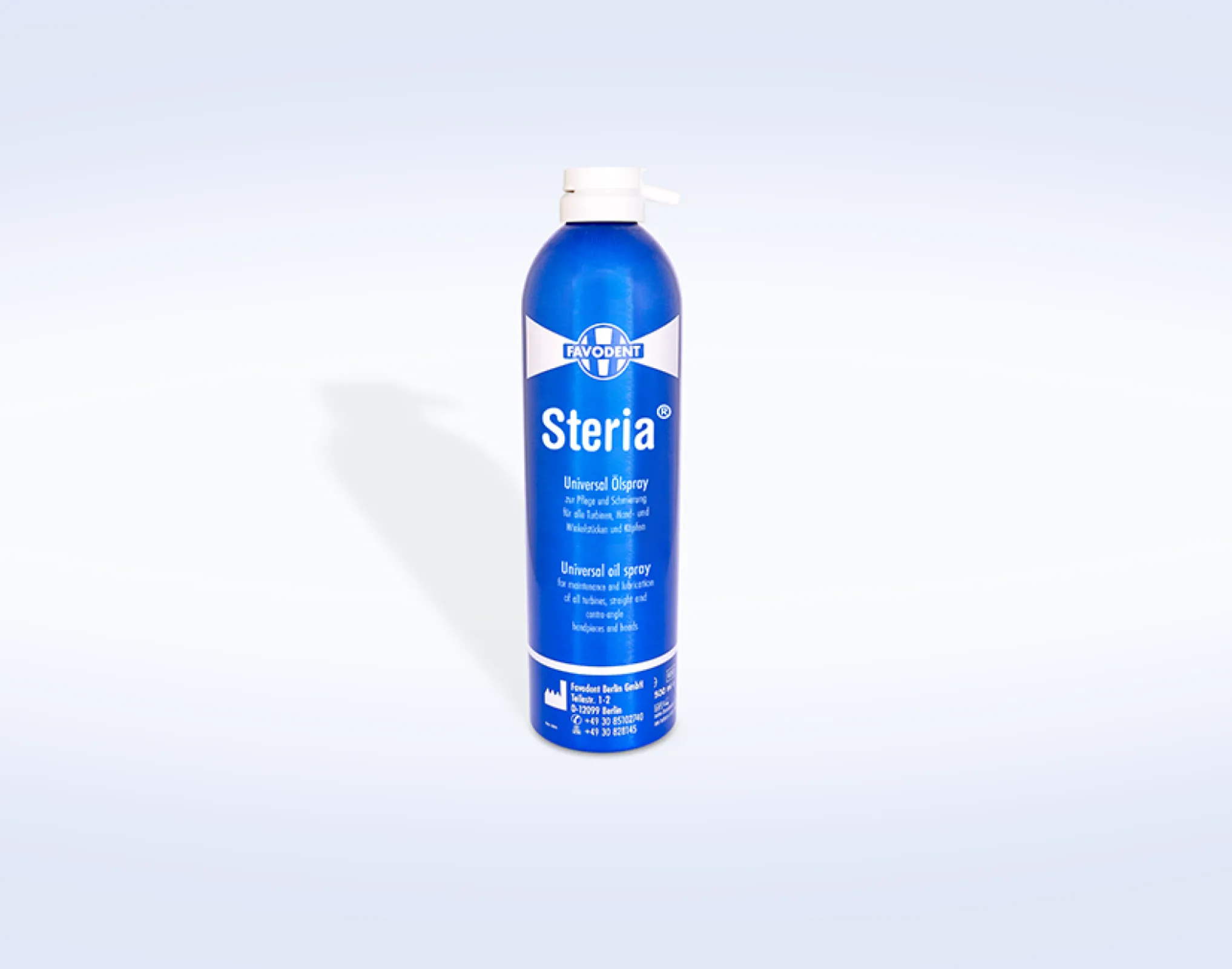 Steria® Spray - Cleaning and lubricating oil spray - REF 204