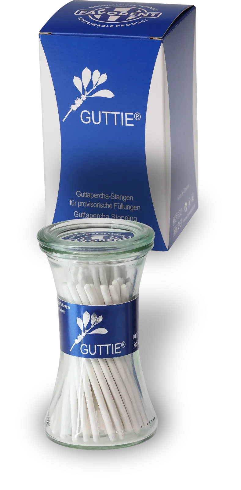 GUTTIE® emporary sealing compound with genuine palaquium gutta extract