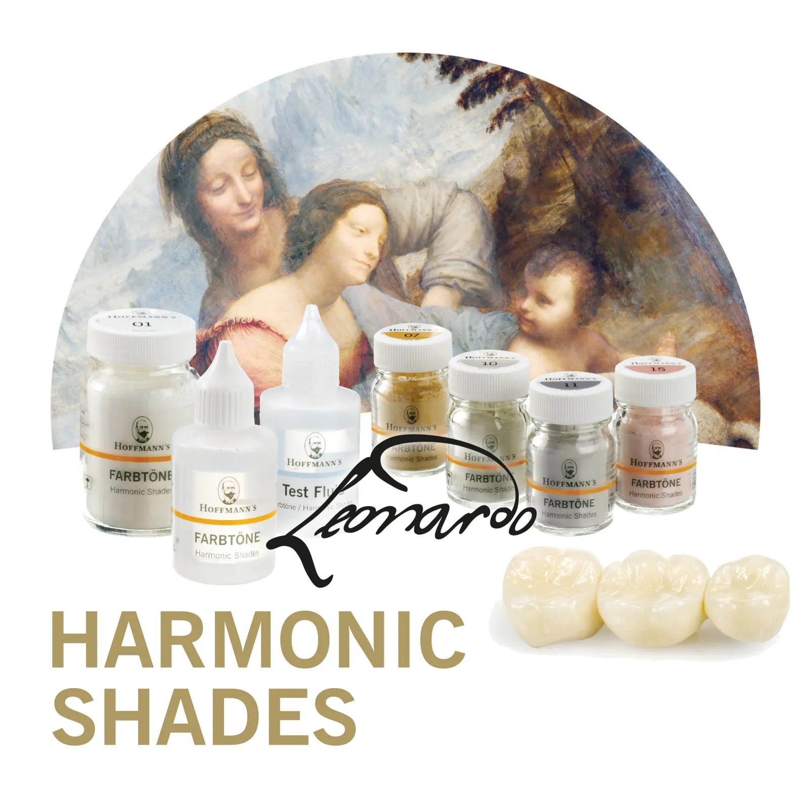 Leonardo cementation of all-ceramic crowns and bridges made of zirconium-oxide, aluminium-oxide, lithiumdisilicate