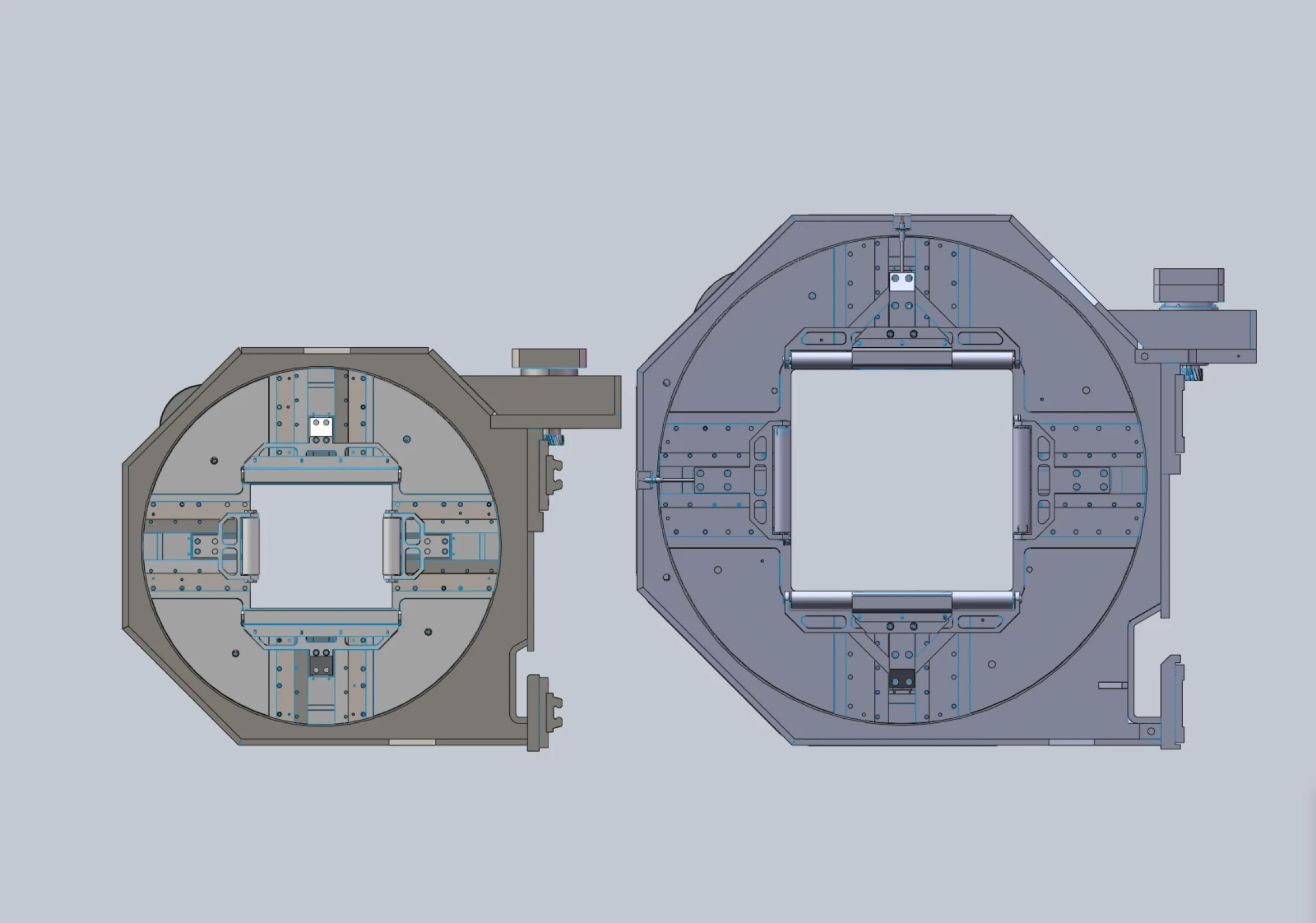 Comparison of Chucksize 360 vs 550