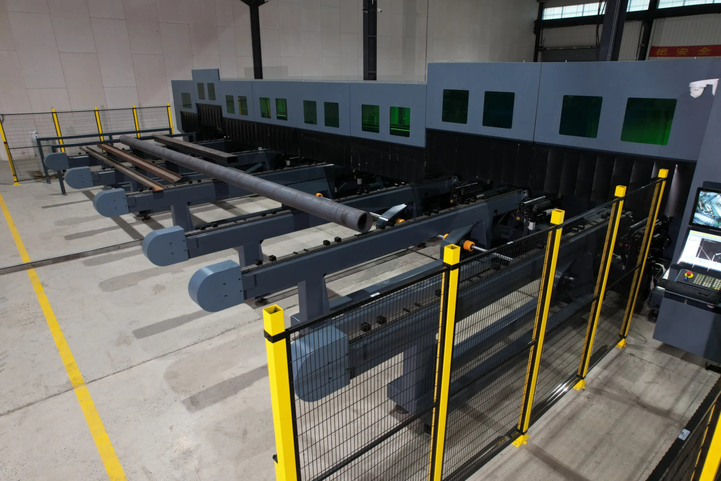 Infeed of CobraCut Profile Cutting Machine