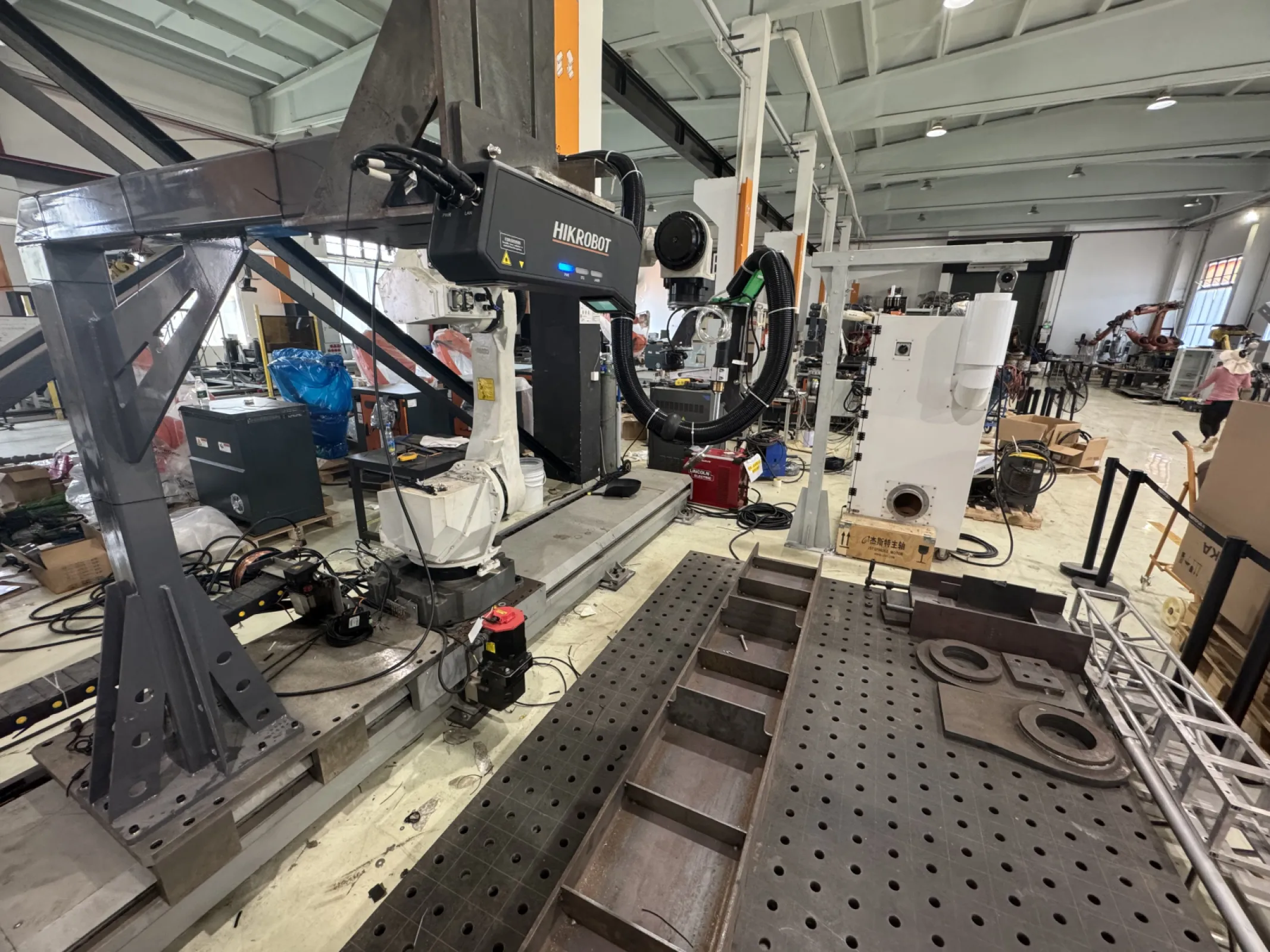 Set-up of VikingWeld