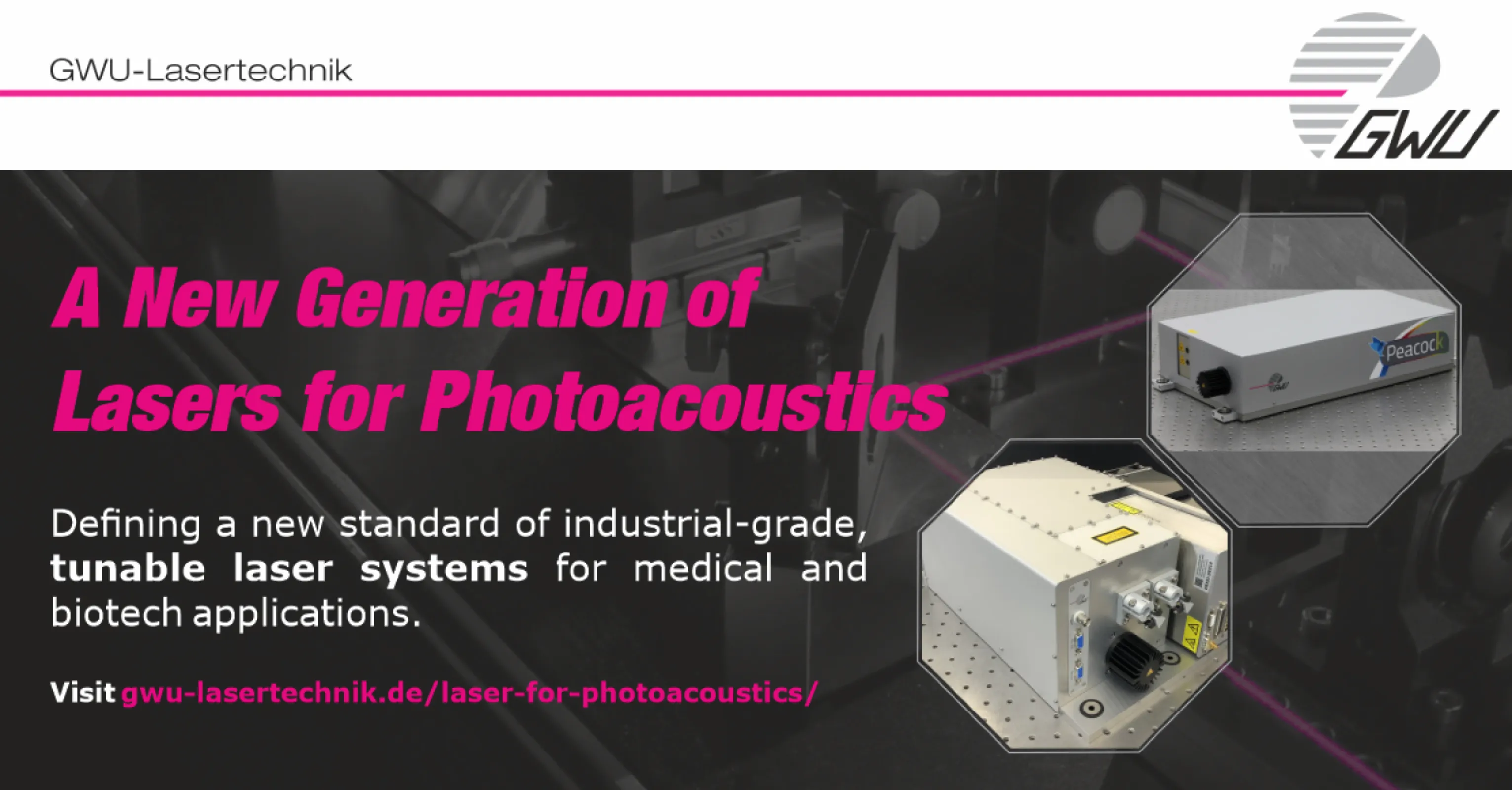 Tunable Lasers for Photoacoustic Imaging