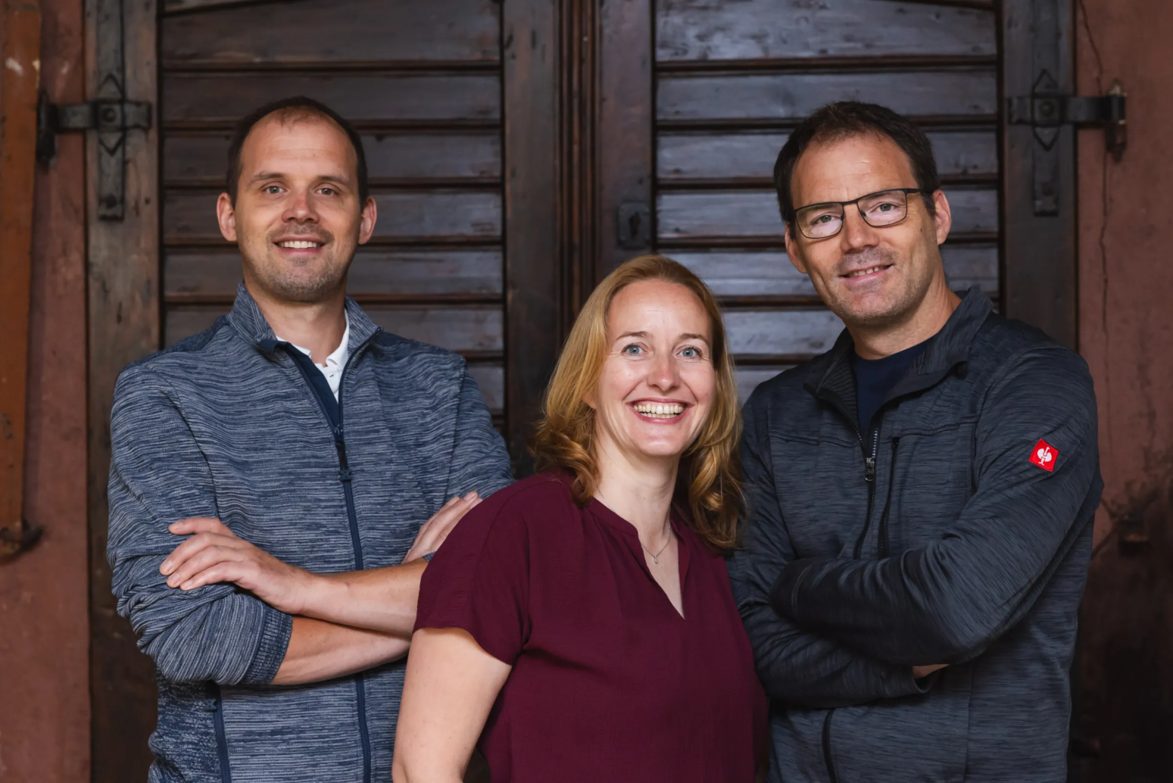 Stefan, Stefanie and Daniel Huff