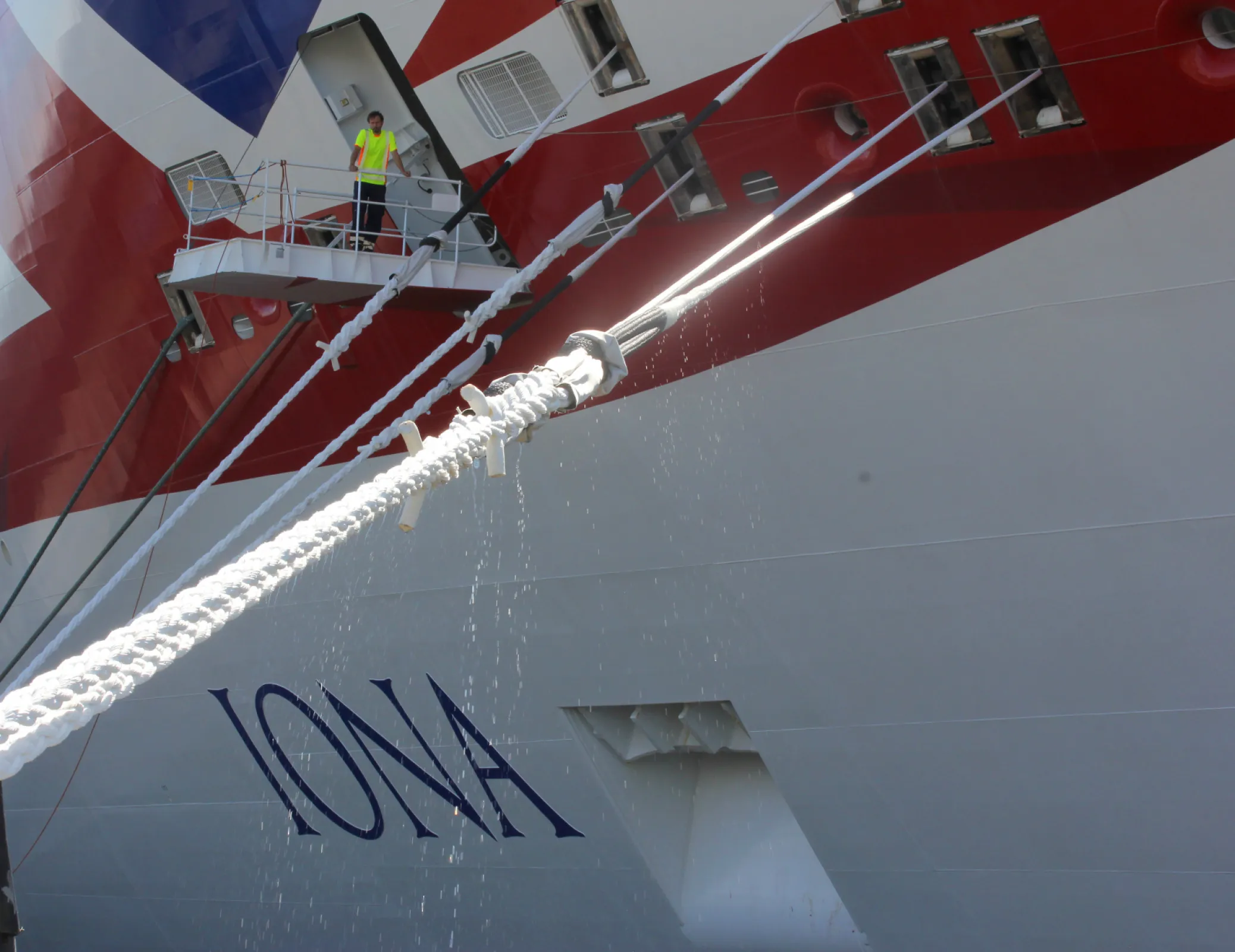 Iona with FLX Mooring System by Gleistein