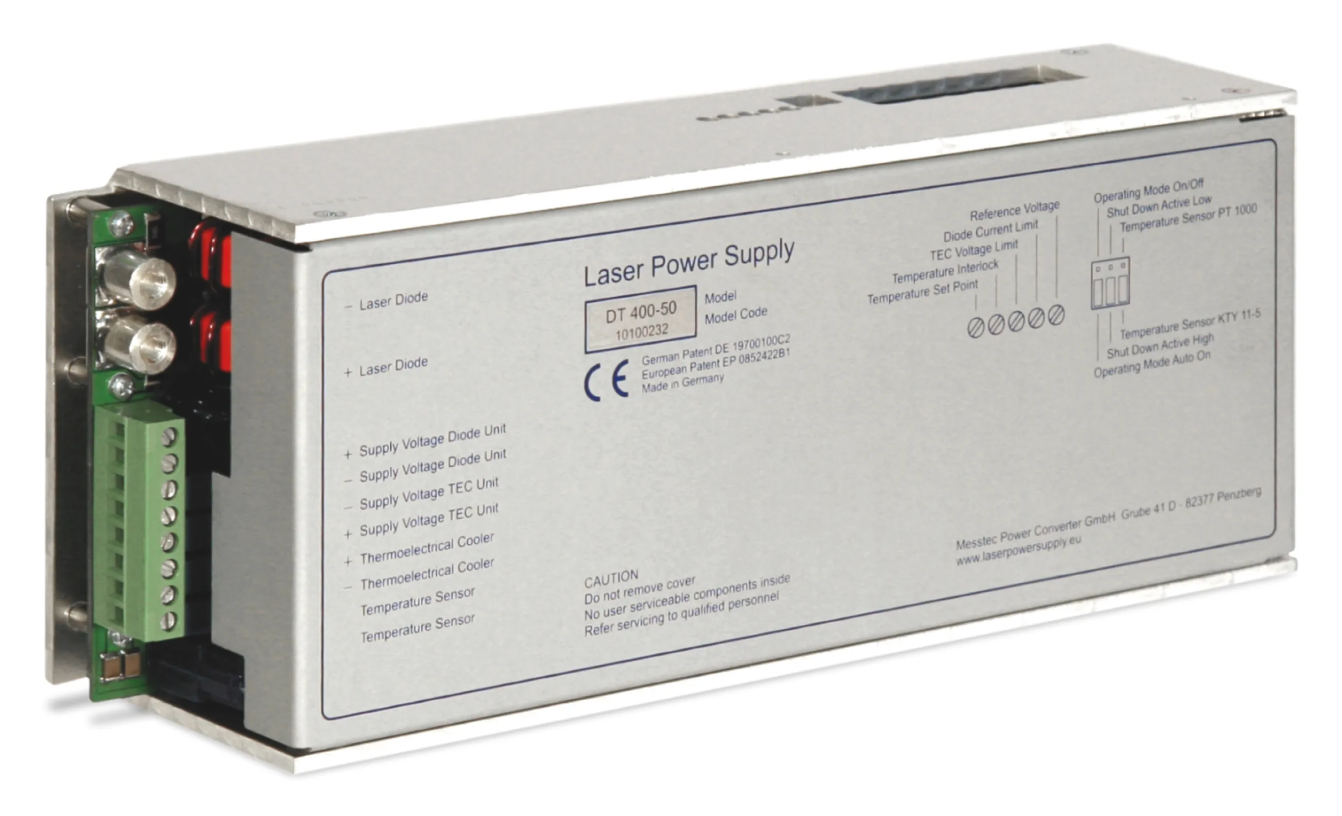 Combined Diode and TEC Driver Combined Diode and TEC Driver