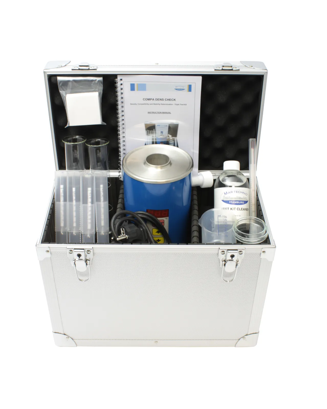 Test Kit “COMPA DENS CHECK“ (IMPA Code: 65 28 23): Marine Fuel Density, Compatibility and Stability Determination