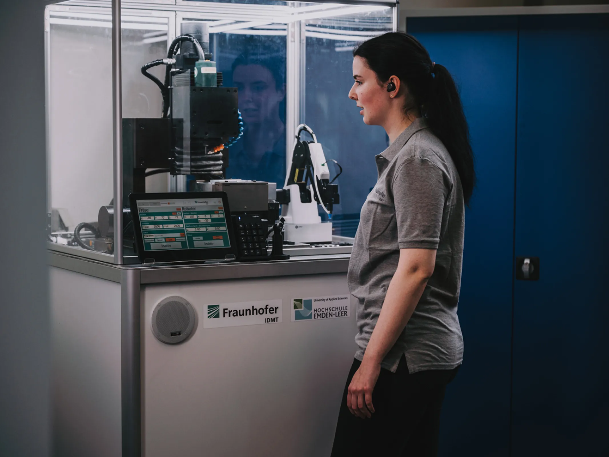Efficient and safe collaboration between humans and machines through robust voice control © Fraunhofer IDMT, Anika Boedecker