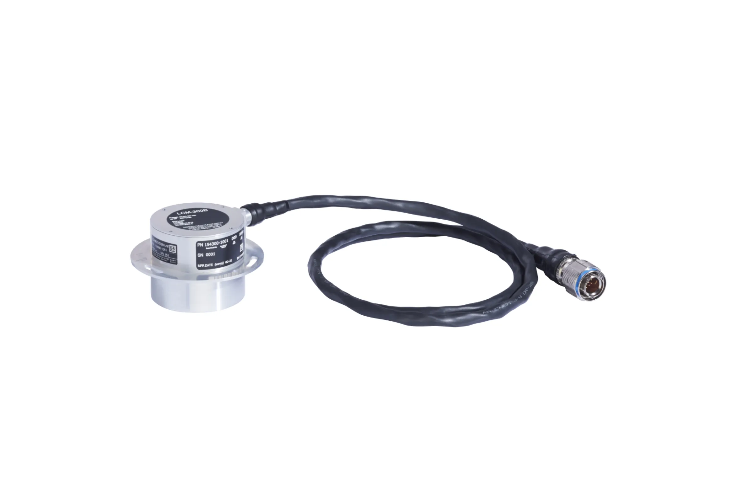 LCM-300B magnetometer is a very precise 3-axis strapdown sensor that measures the magnetic field. It determines the direction and strength of the Earth’s magnetic field and transmits this information to the AHRU. The magnetometer works with an input voltage of 28 VDC.  The LCM-300B magnetometer transmits its measured values and function status across a serial digital RS-422 data bus with an HDLC log. It is configured for operation in Auto-Send mode to enable the data to be transmitted automatically and continuously after being switched on.  The sensor system on the LITEF magnetometer is based on the principle of flux gate technology that has already been introduced in the current LITEF AHRS products. The LITEF LCM-300B magnetometer is a compact unit comprising a magnetic sensor unit, sensing and interface electronics and a 28 VDC power supply with filters.