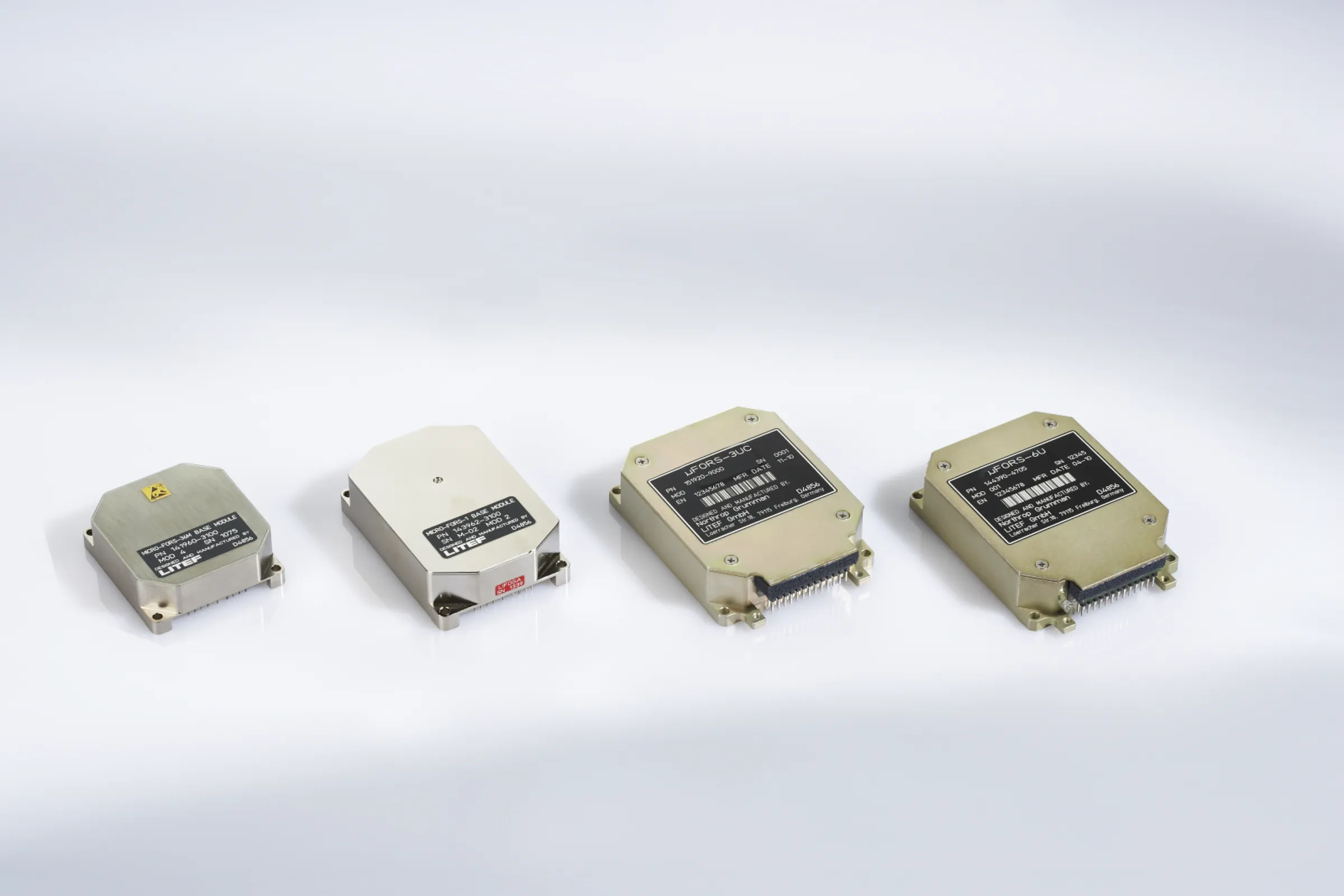 µFORS For the demanding requirements of land, sea and air applications  Small, light and versatile  LITEF’s µFORS fibre optic rate gyros were developed for the demanding performance and quality requirements of land, sea and air applications.  The µFORS provides compensated angle or rotation rate data to the asynchronous or synchronous digital IBIS interface. With its small size, light weight and low power consumption, the µFORS can be integrated in many applications.  The LITEF µFORS cannot be influenced by gravitation and it has no moving parts. This makes it resistant to shock and vibration. It delivers high reliability and requires no periodic maintenance.