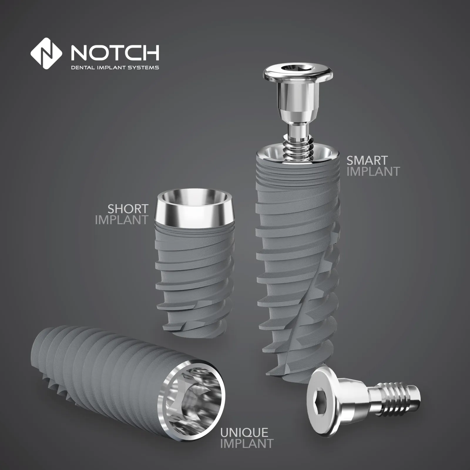 NOTCH Implant Models