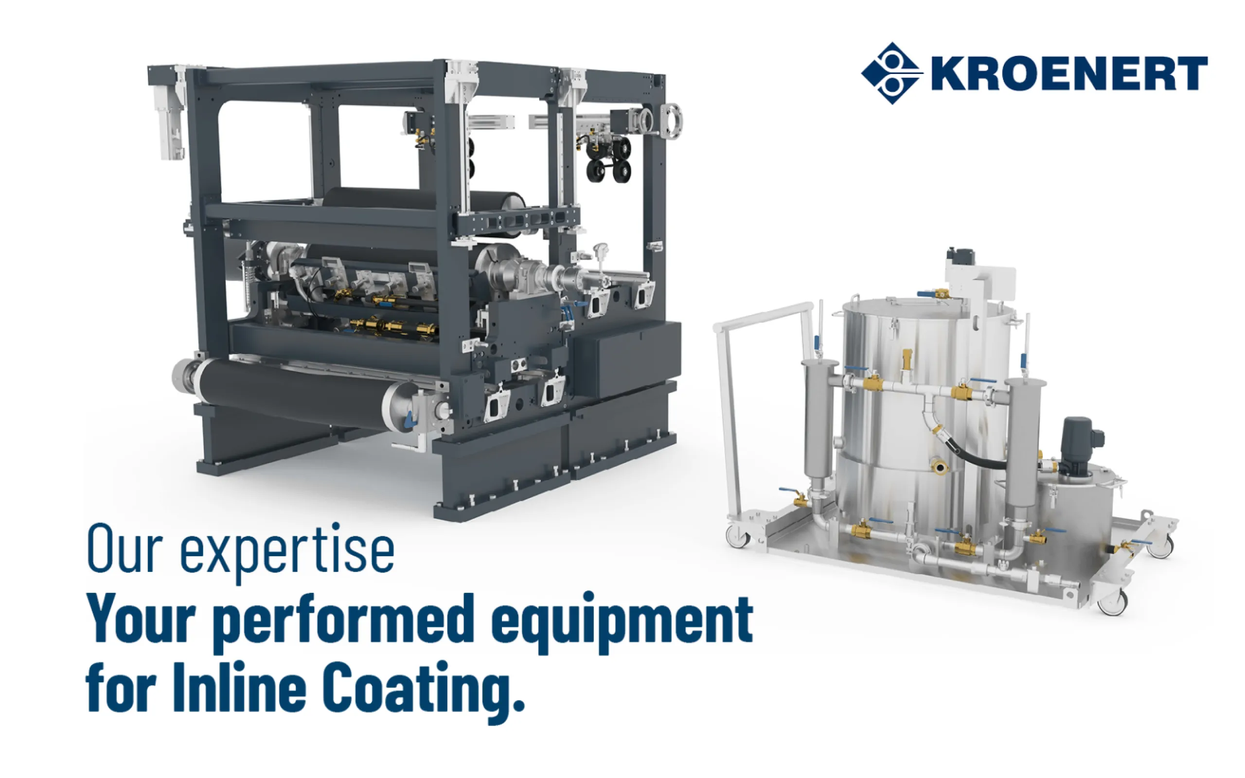 INCO - a film coating unit for stretching lines in highest precision