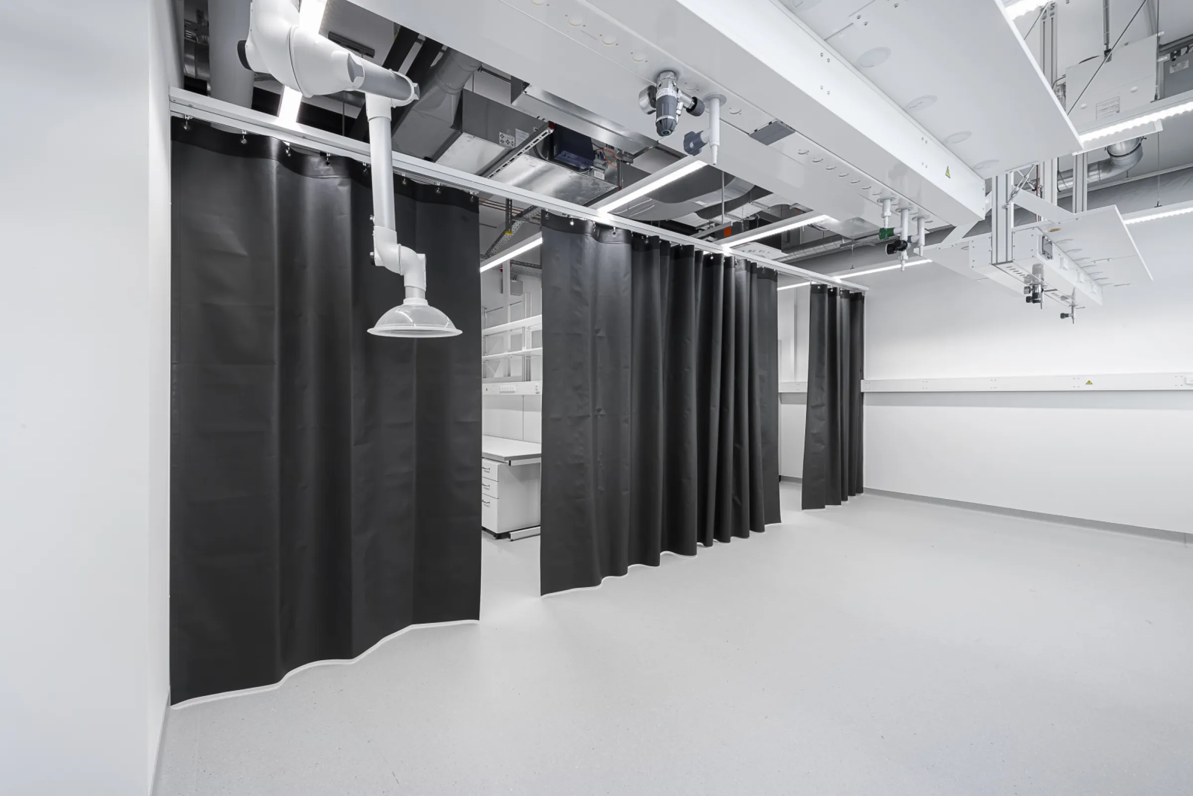 Laser safety curtains for universities and research institutes