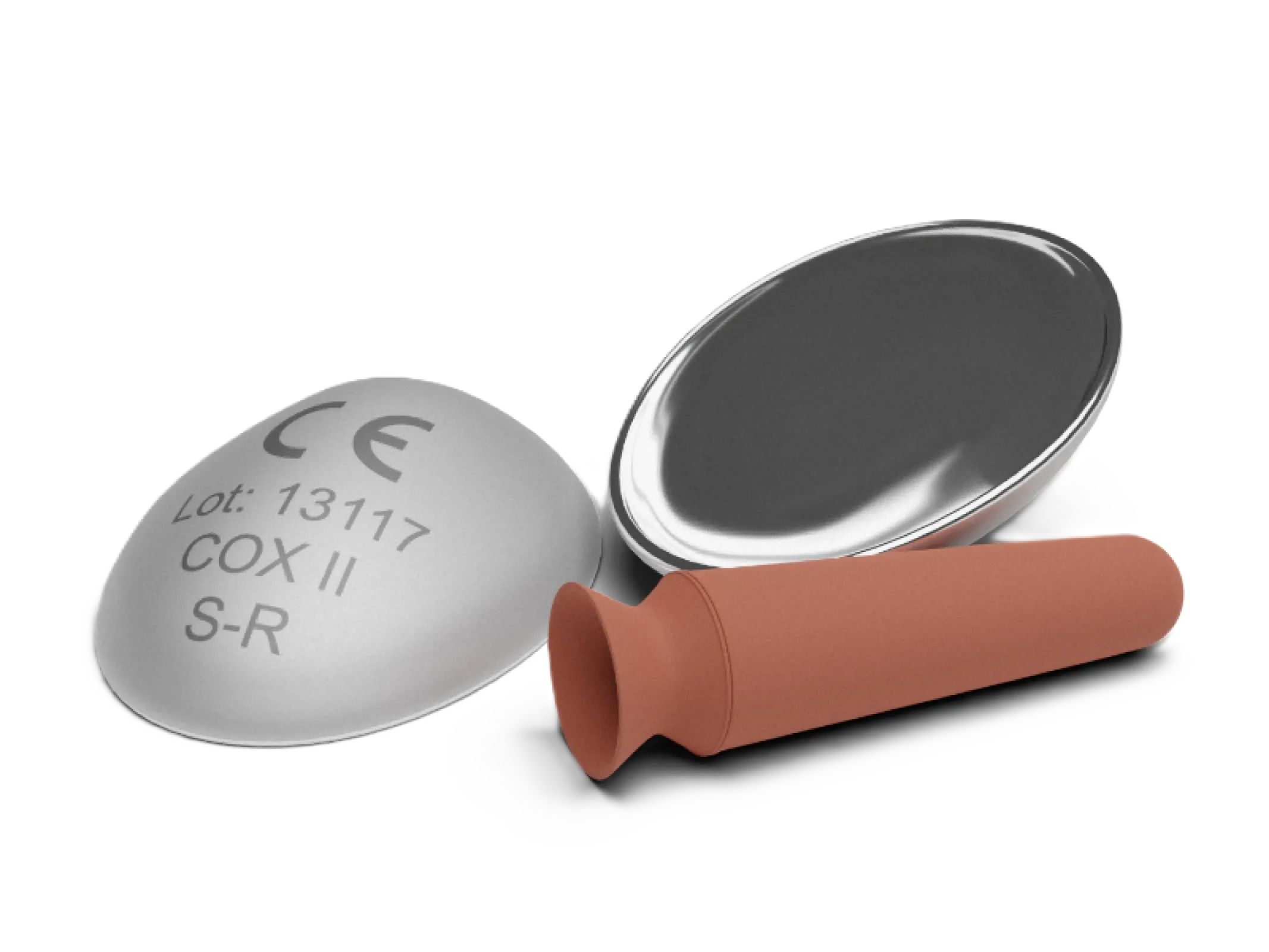 Stainless stell eyecaps suitable for all laser wavelenghts, with suction cup
