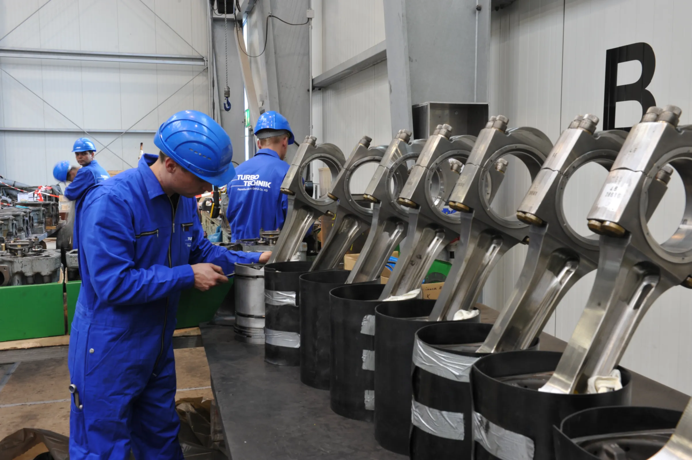 Properly equipped workshops