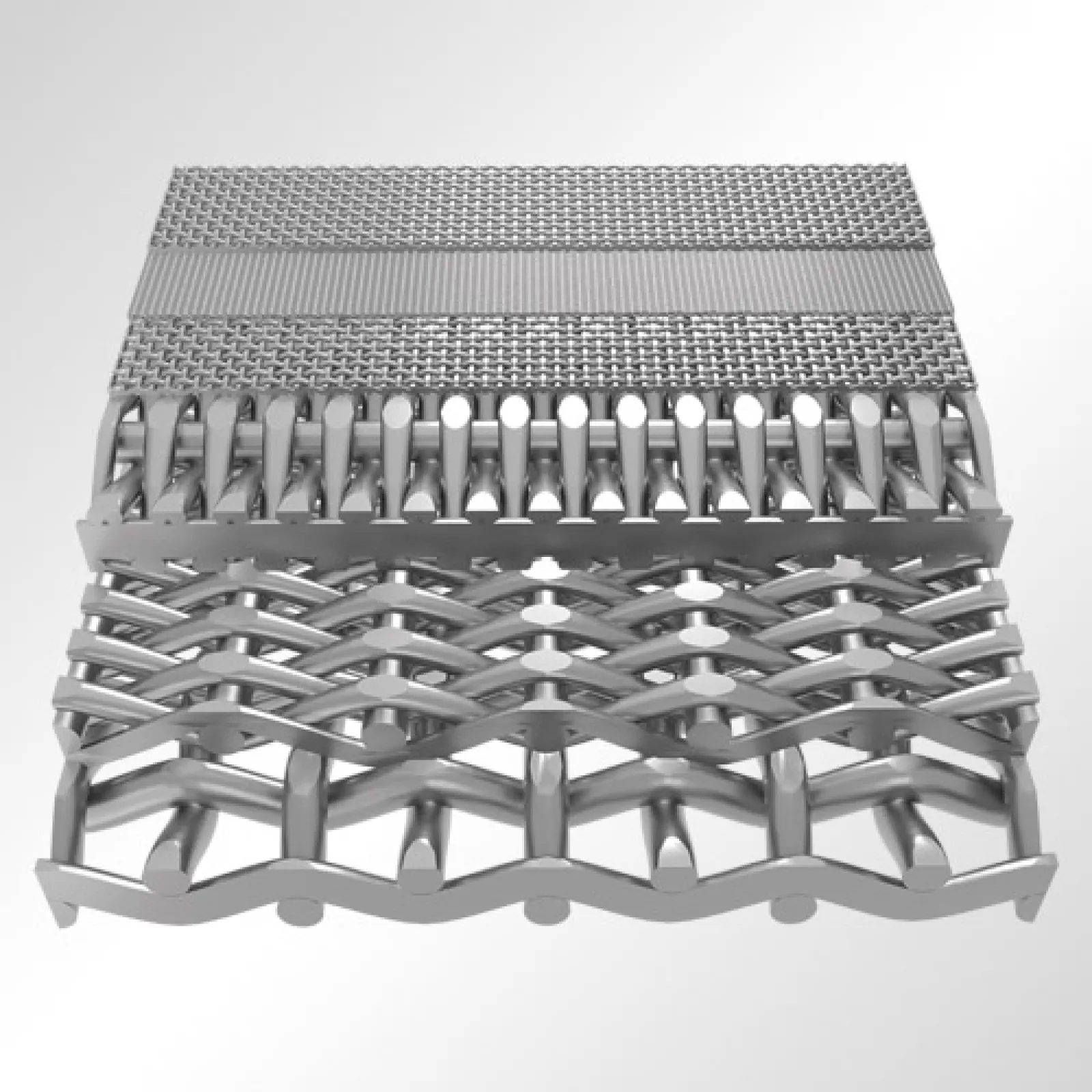 POROSTAR® wire mesh filter elements are installed upstream of RO membranes to remove fine particles (as small as 5 µm) from pretreated seawater or brackish water.