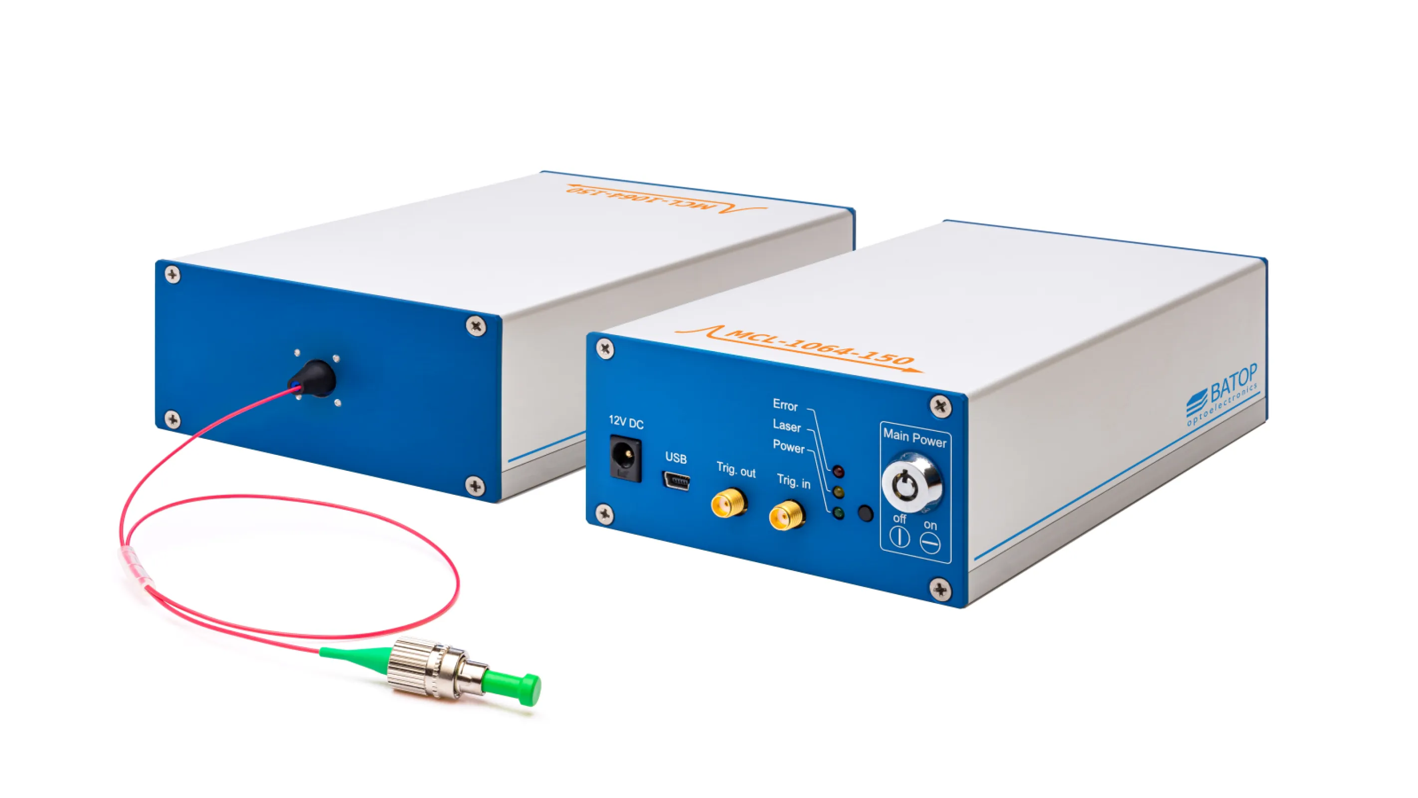 Microchip Laser with fiber output