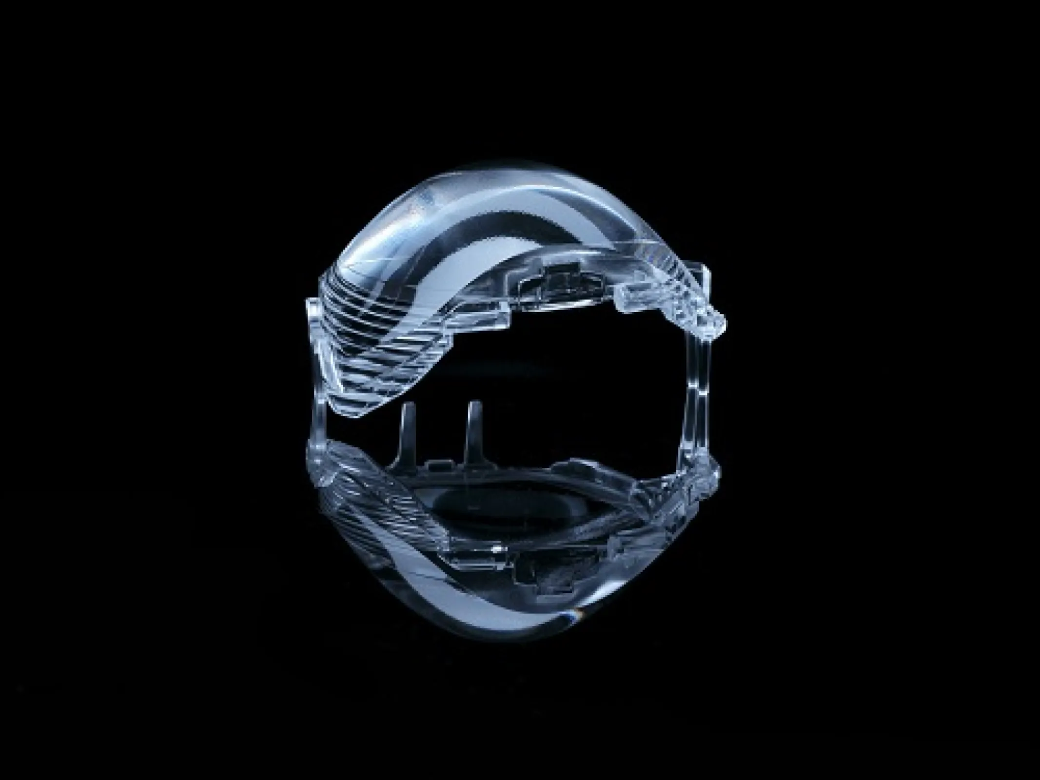 Customized polymer optics