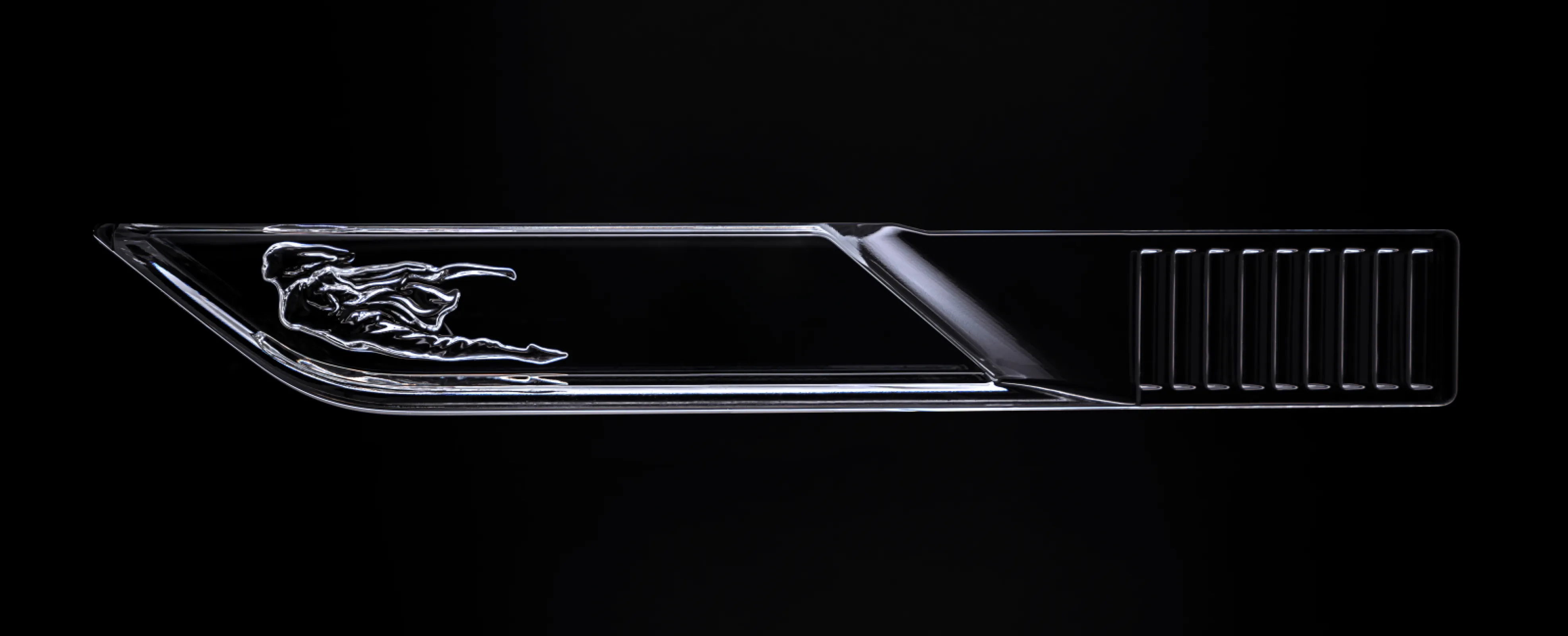 Customized glass parts for e.g. interior and design elements, automotive lighting