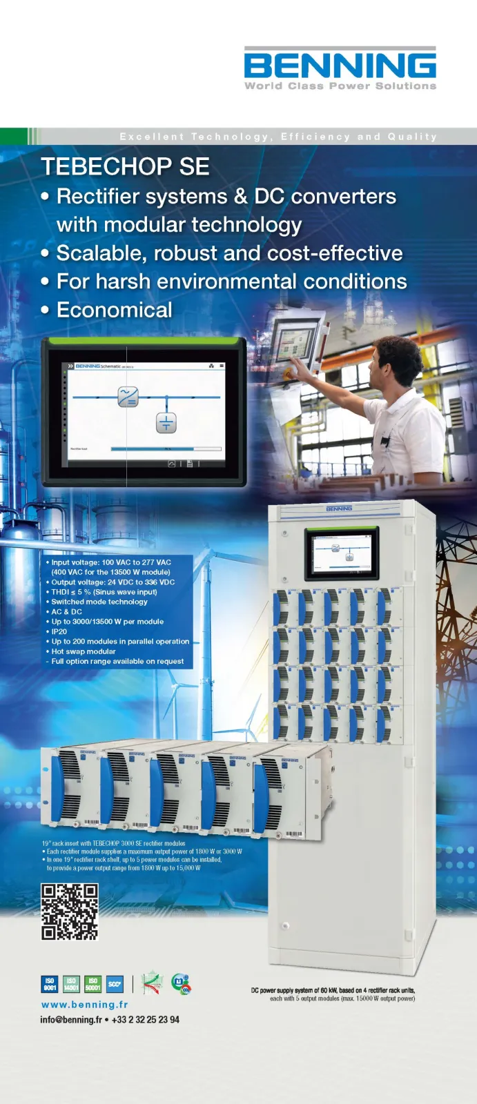 Industrial Modular Battery Chargers