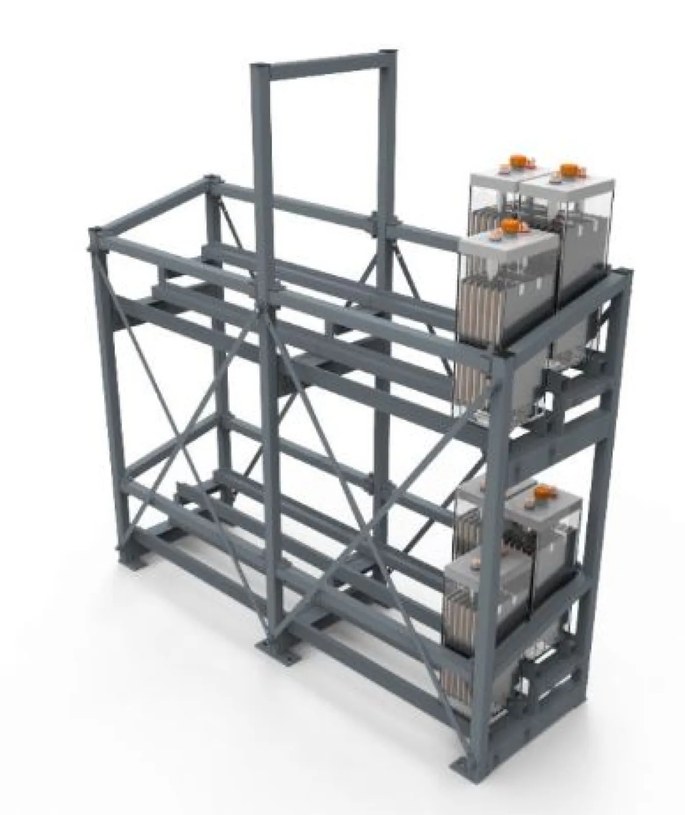 SEISMIC Rack for industrial batteries