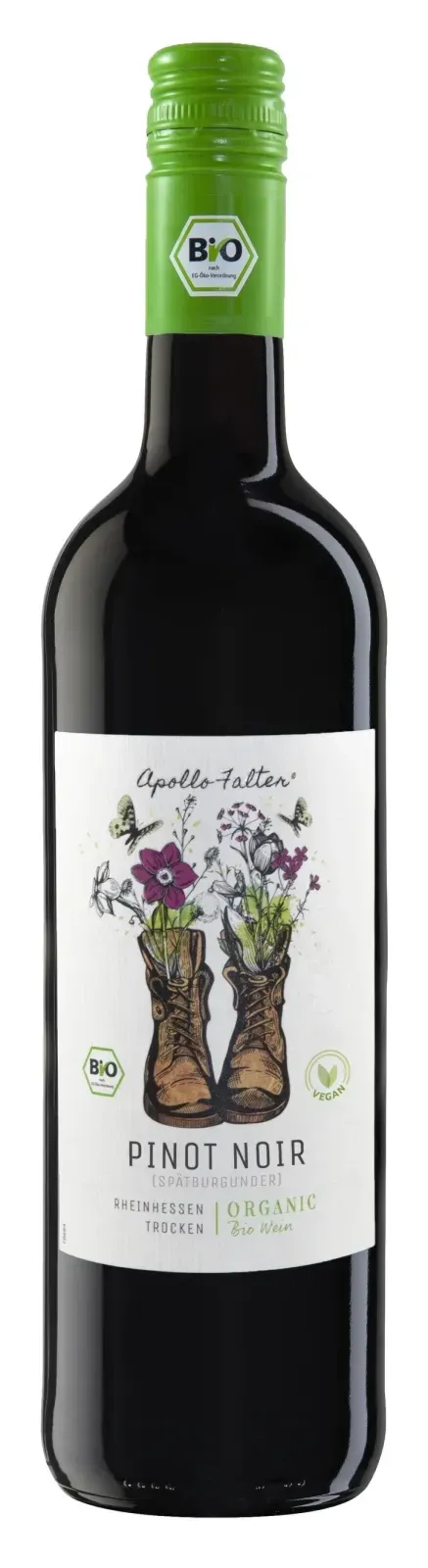 Apollo-Falter® Organic & Vegan – Pinot Noir trocken, Rheinhessen