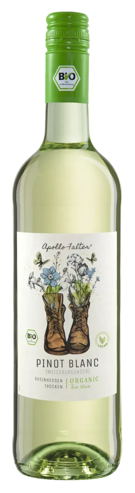 Apollo-Falter® Organic & Vegan – Pinot Blanc trocken, Rheinhessen