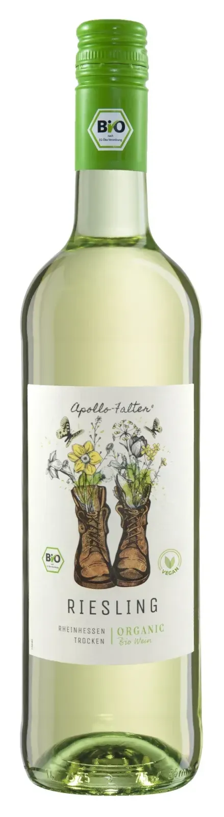 Apollo-Falter® Organic & Vegan – Riesling trocken, Rheinhessen