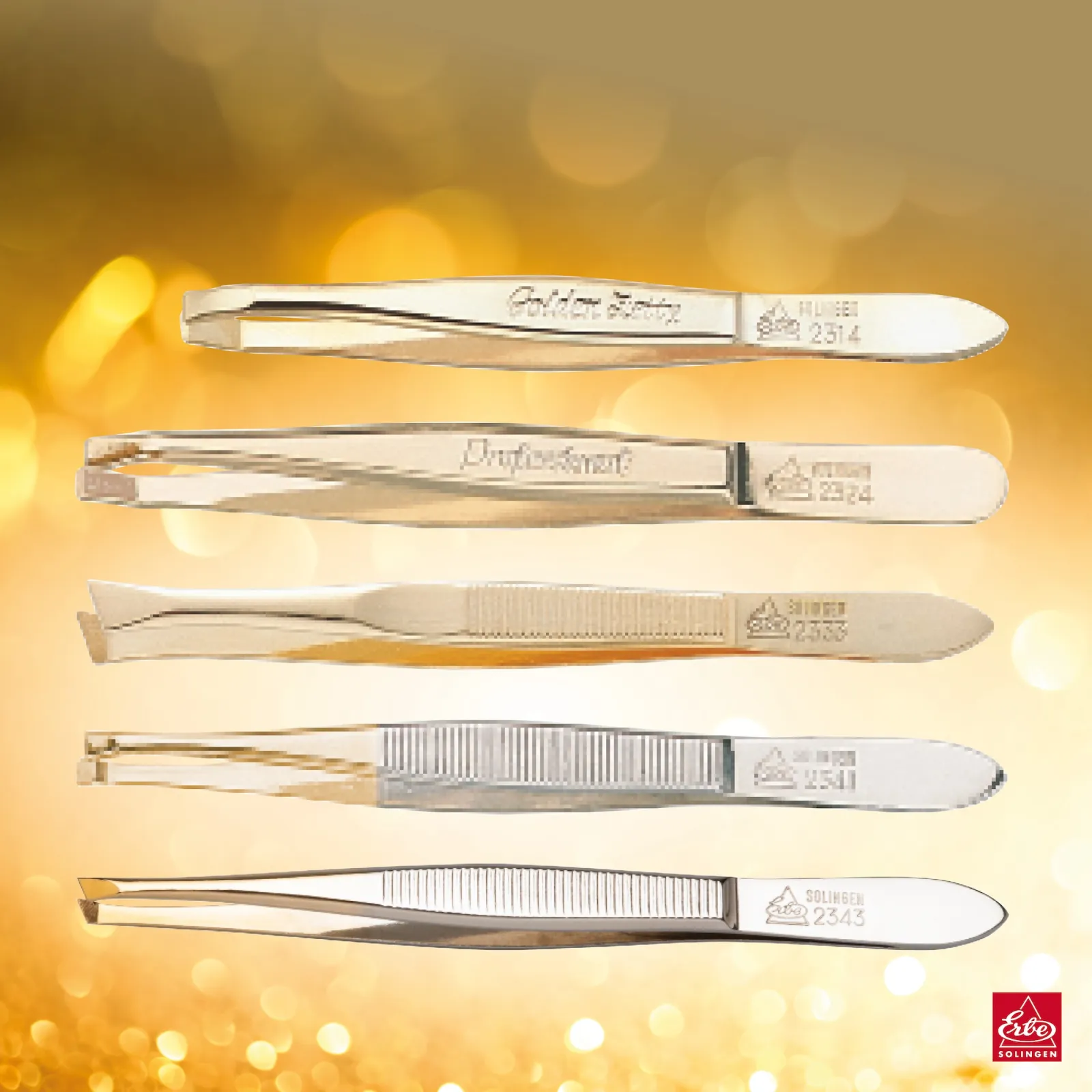 ERBE GOLD - durable surface protection with a touch of luxury | Corrosion-resistant | Hygienic | Aesthetic | Hypoallergenic