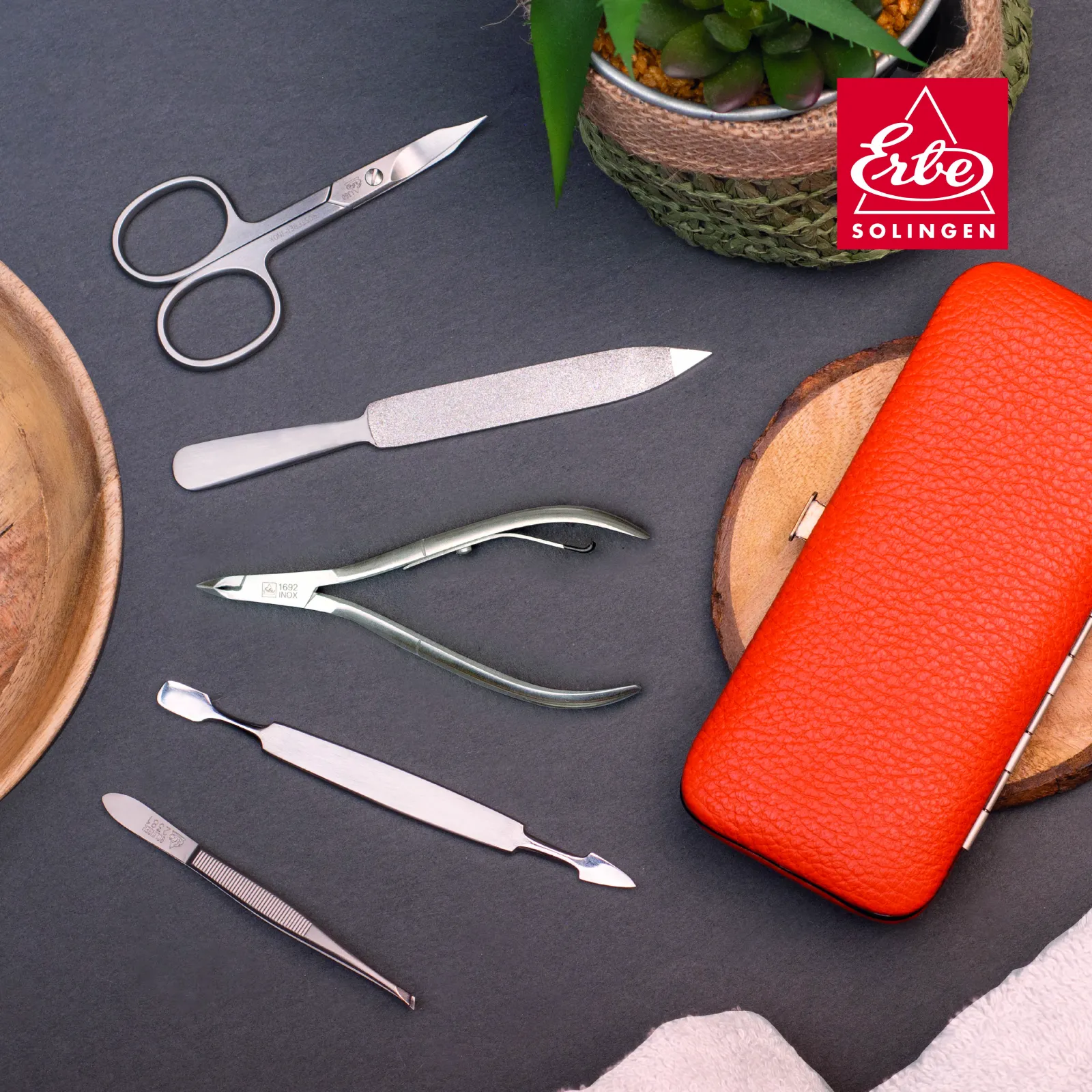 ERBE stealwear instruments for manicure, pedicure and cosmetic made in SOLINGEN | GERMANY