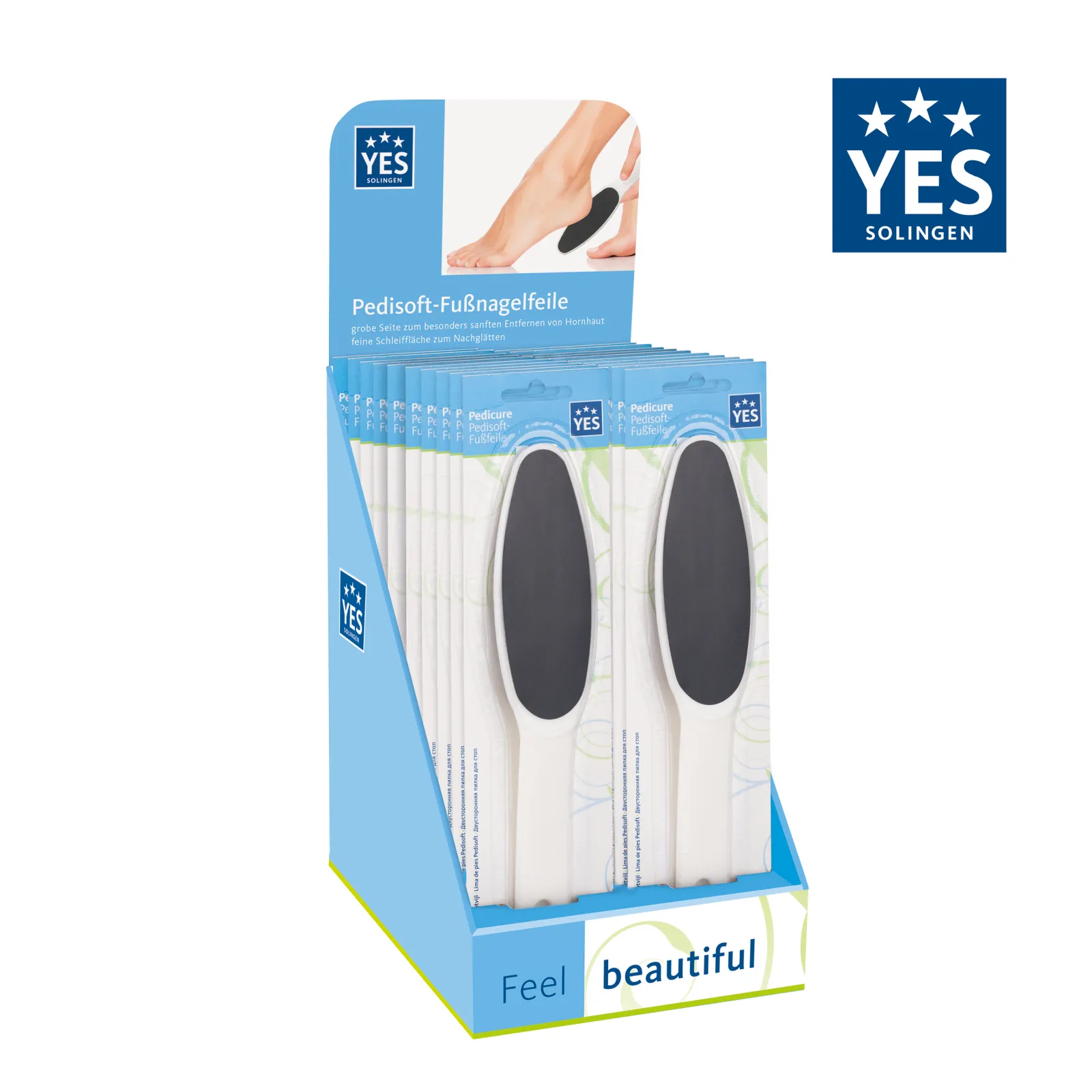 YES counter display | 17 x 22,5 x 42 cm