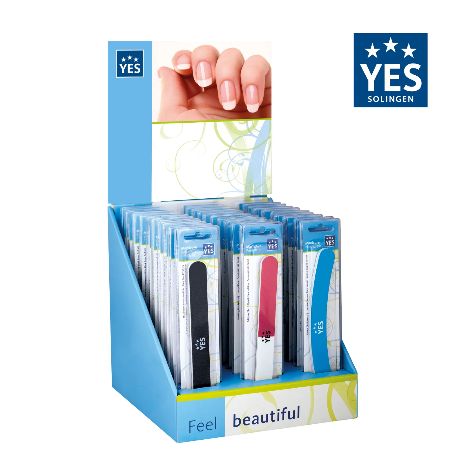 YES counter display | 21 x 42,5 x 22,5 cm