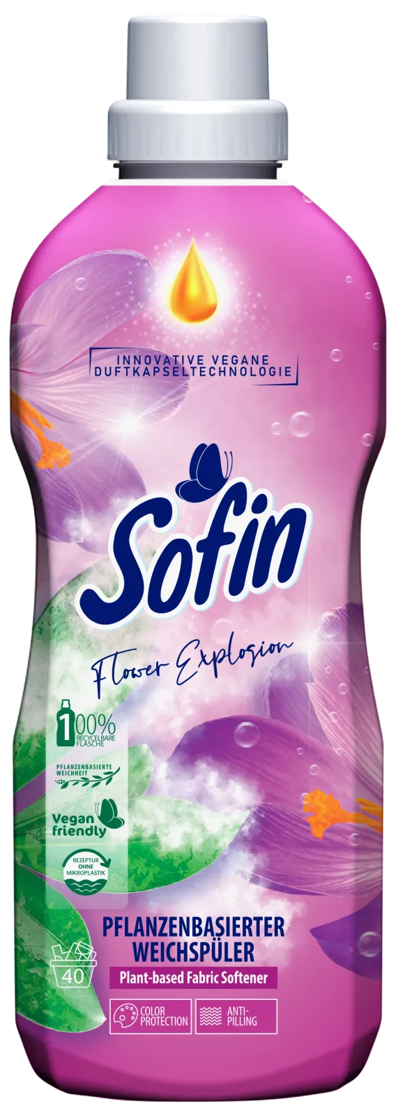 Sofin - plant based vegan Softerer Flower Exposion