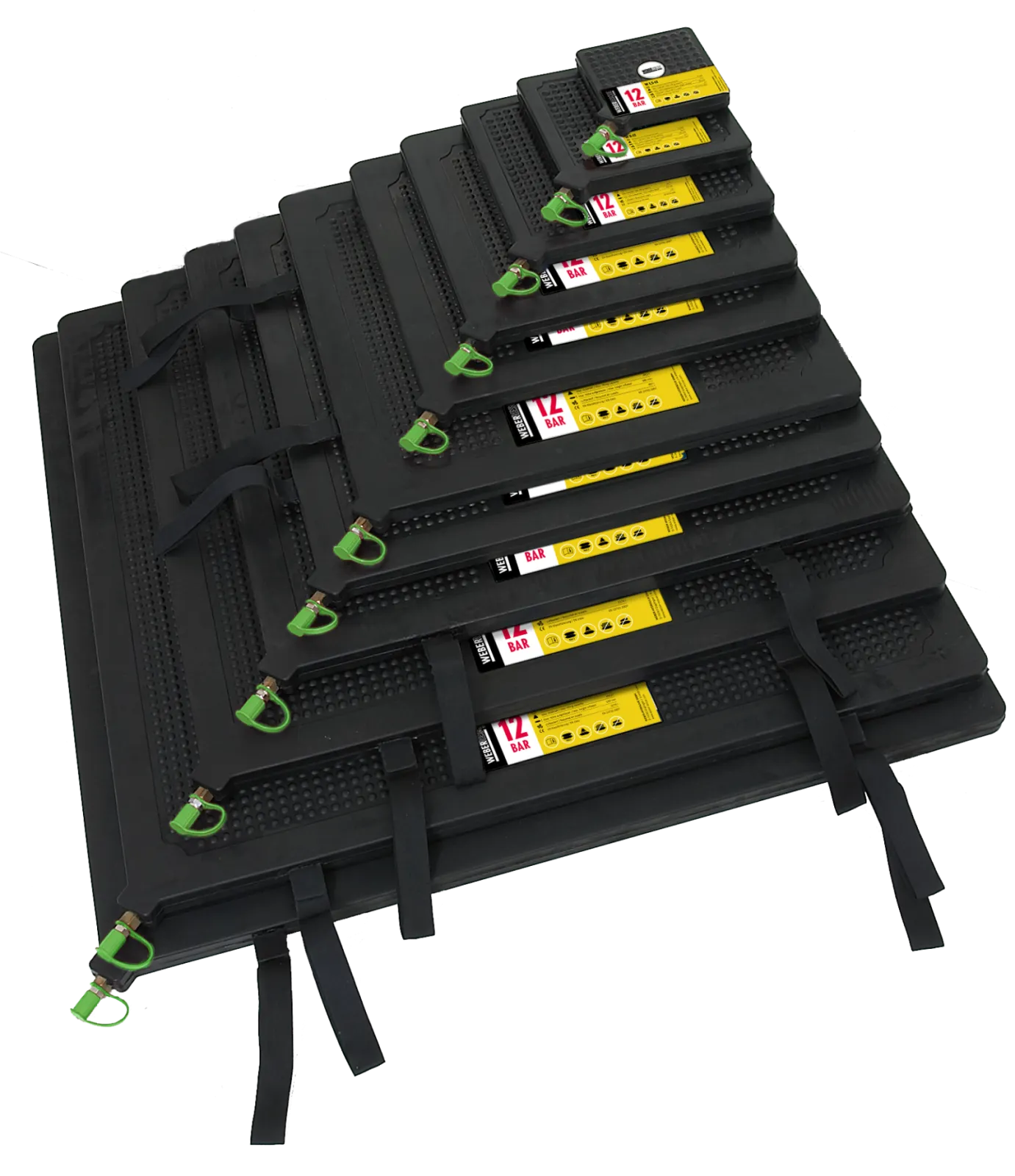Different sizes with flat system