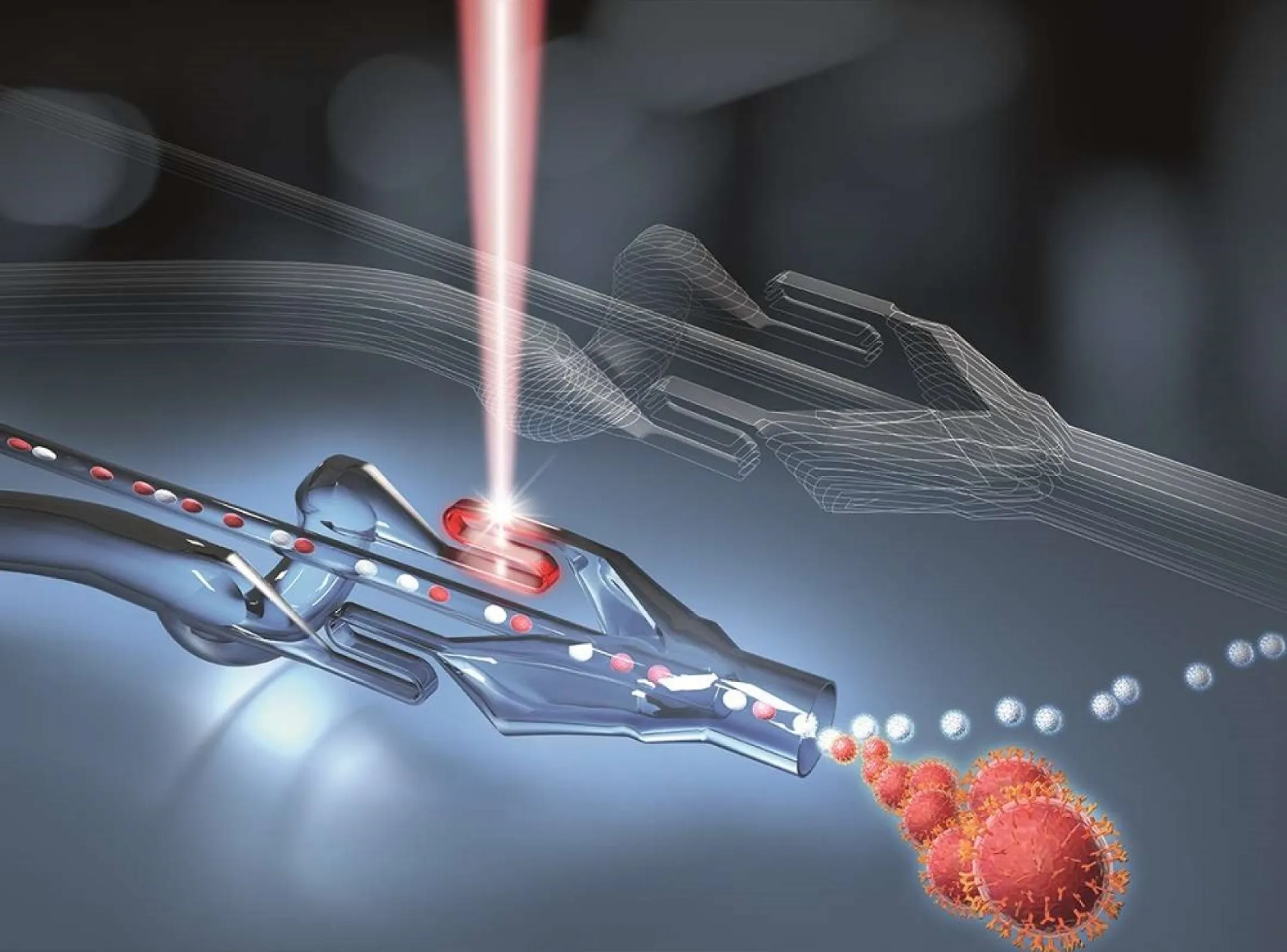 Automatable µFACS system for clinical diagnostics | Copyright Fraunhofer ILT, Aachen, Germany