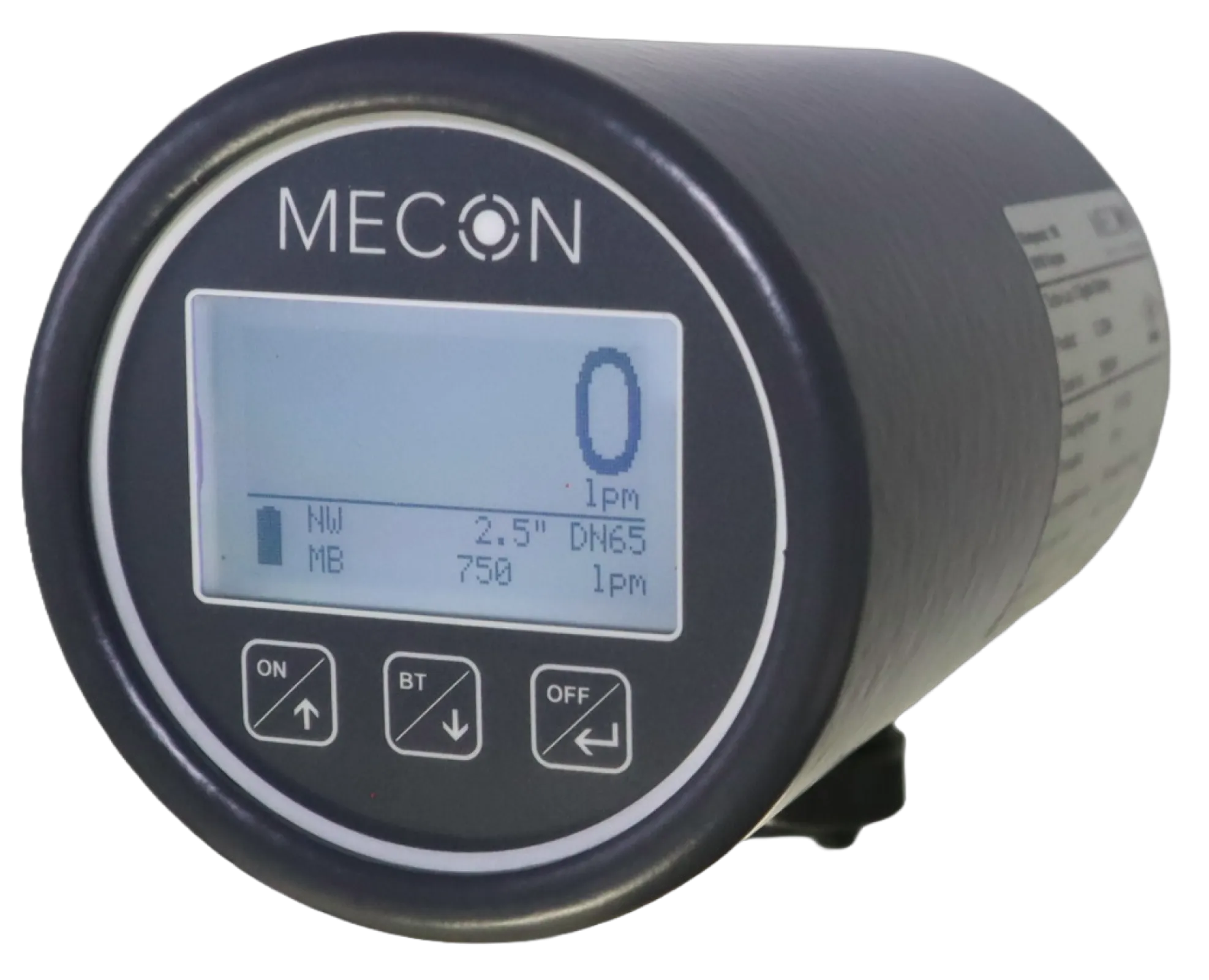 MECON - TURBO-LUX® 3 Digital Fire pump flowmeter