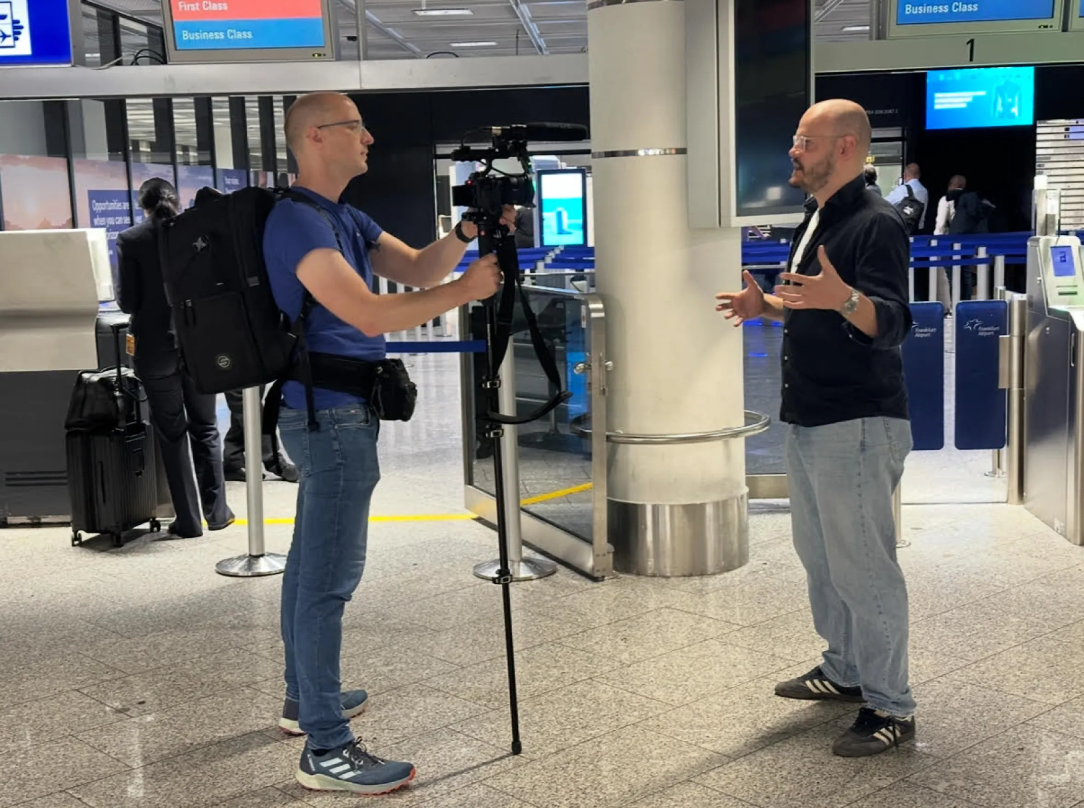 Interview with Deutsche Welle - (Germany’s international public broadcaster)