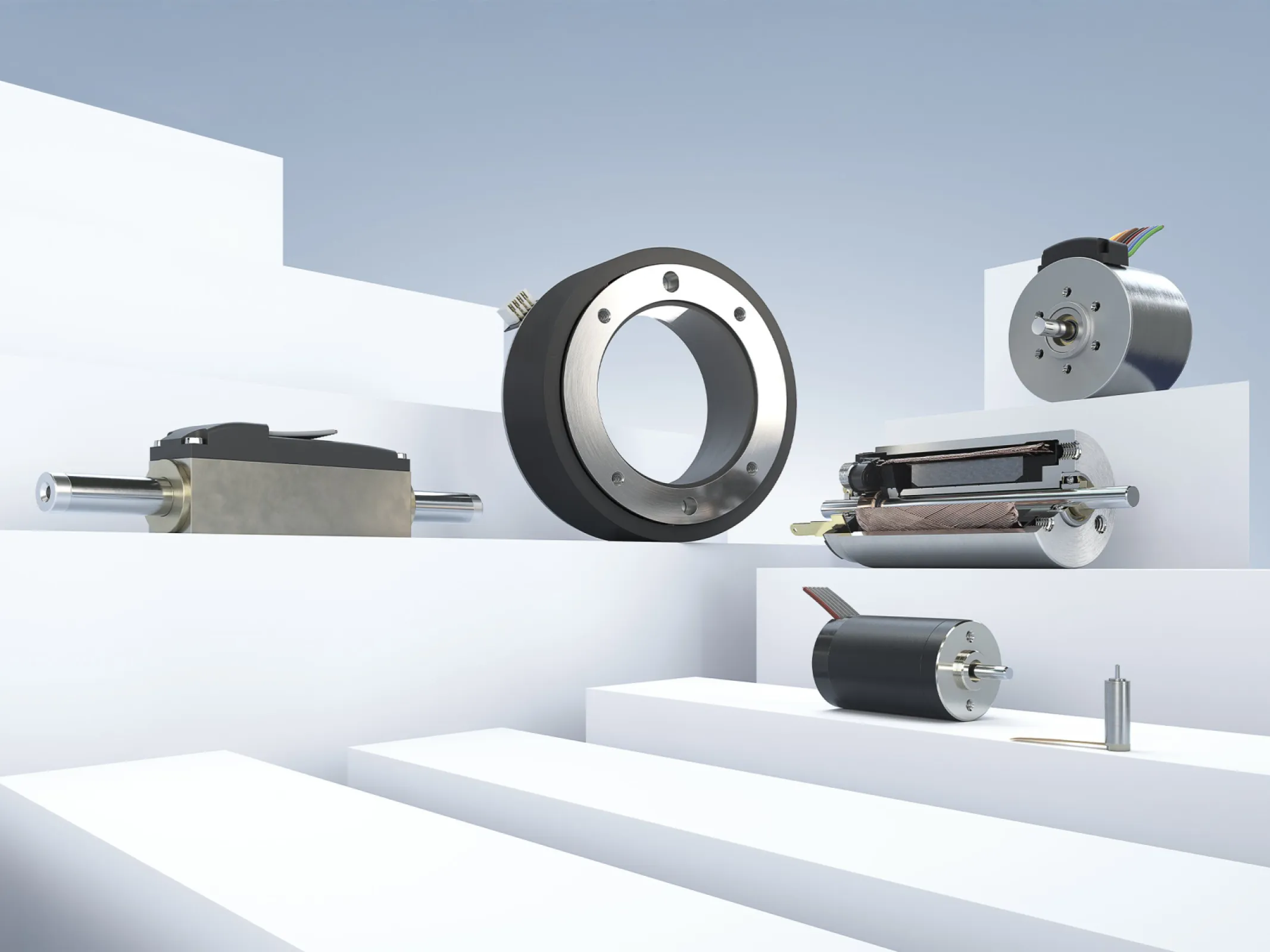 Micro motors from FAULHABER - Product selection of different motor categories