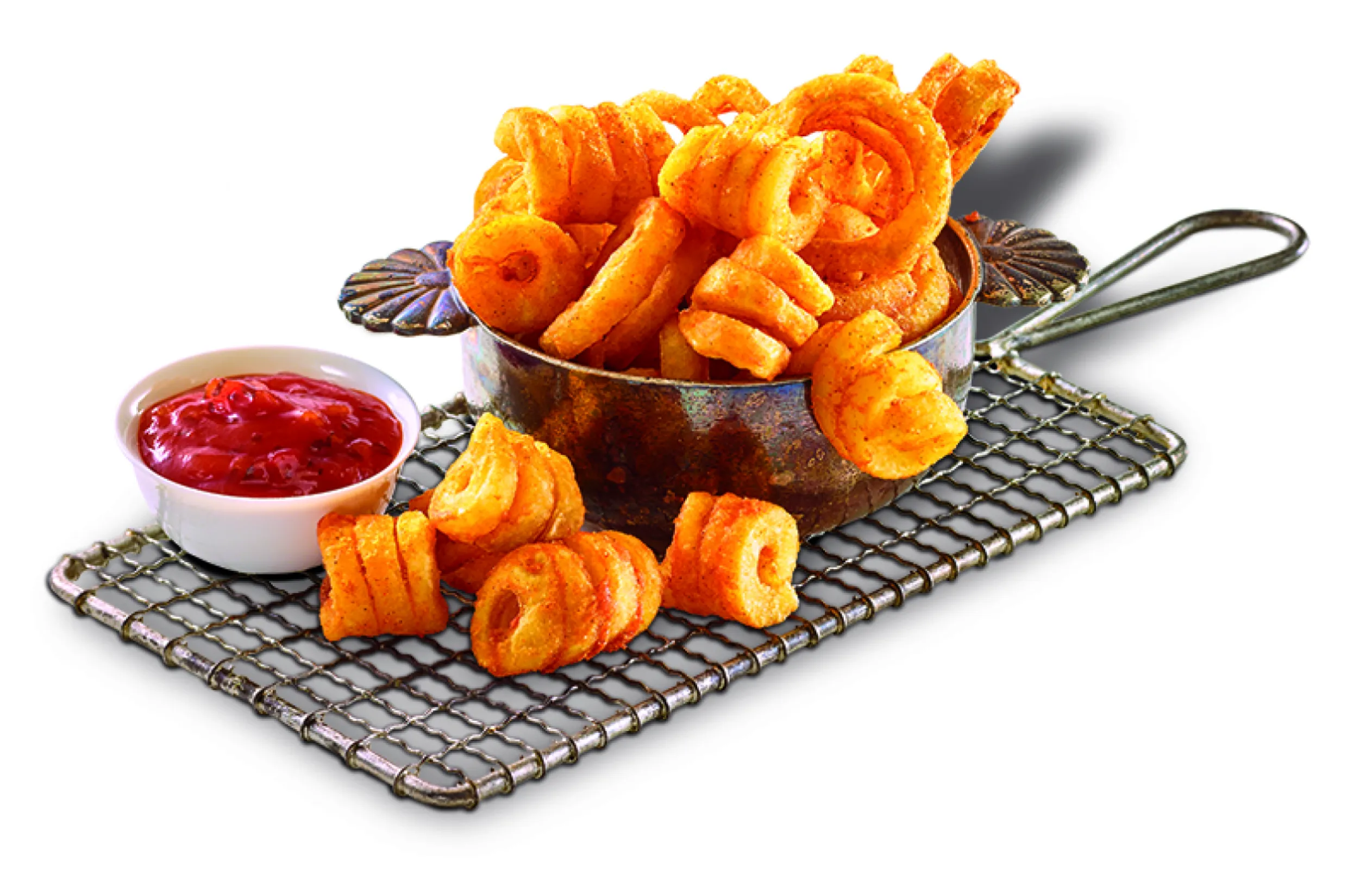 Crazy Frites, curly cut, premium quality, made in Germany