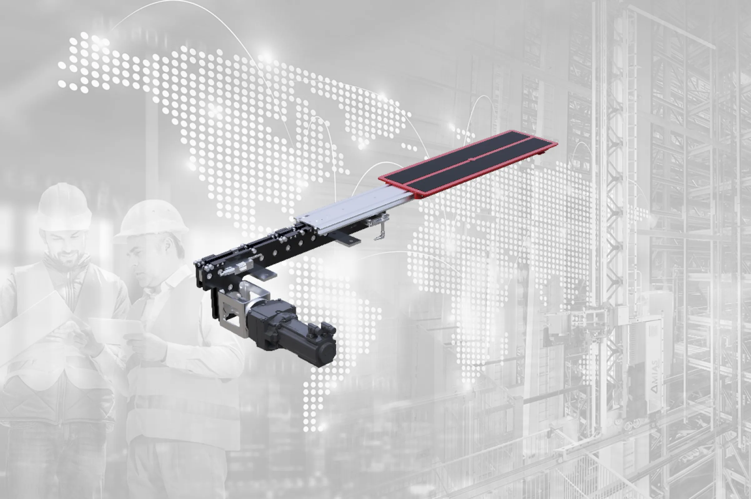 MIAS miniload single-deep telescopic fork