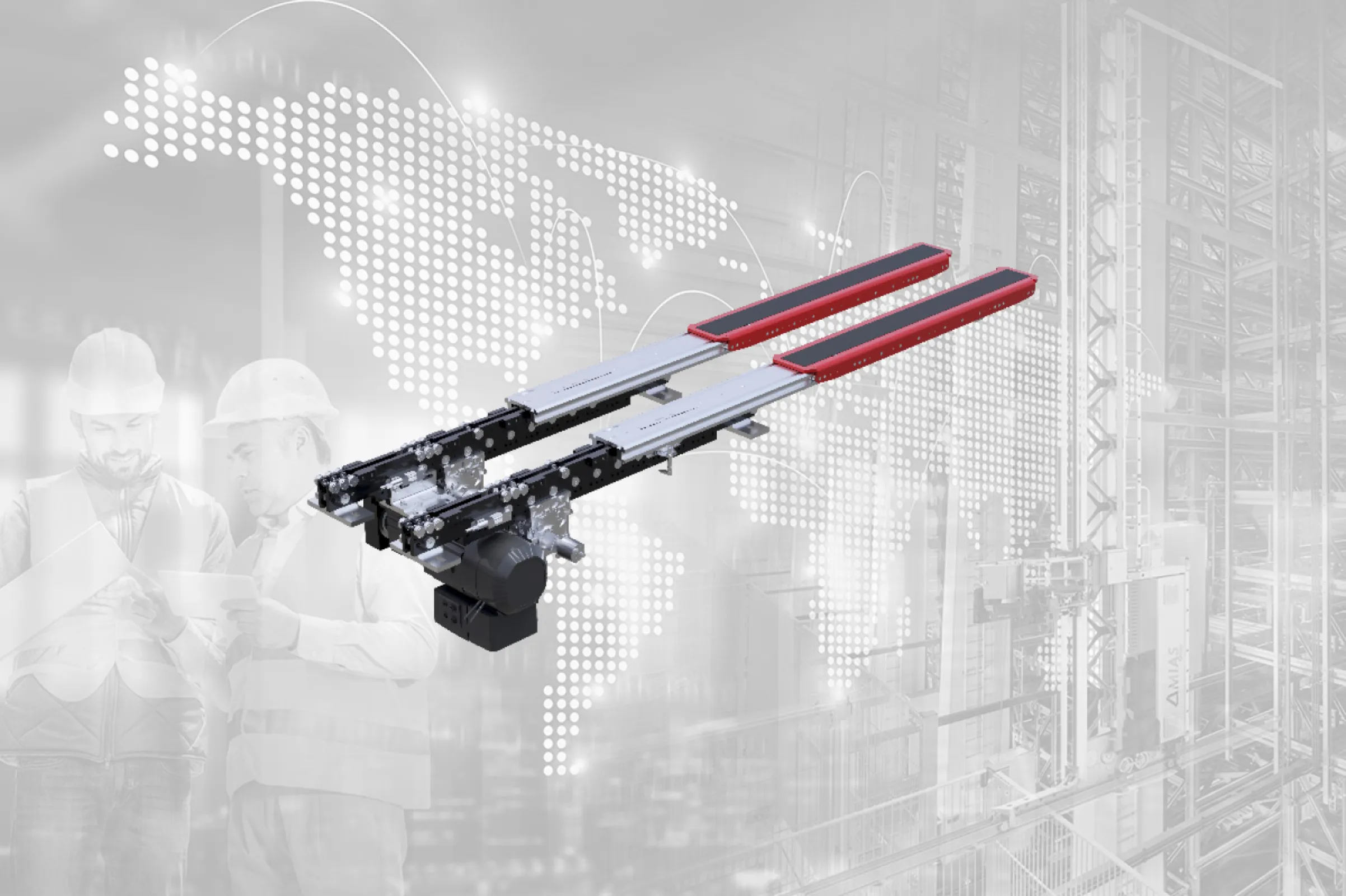 MIAS pallet telescopic fork