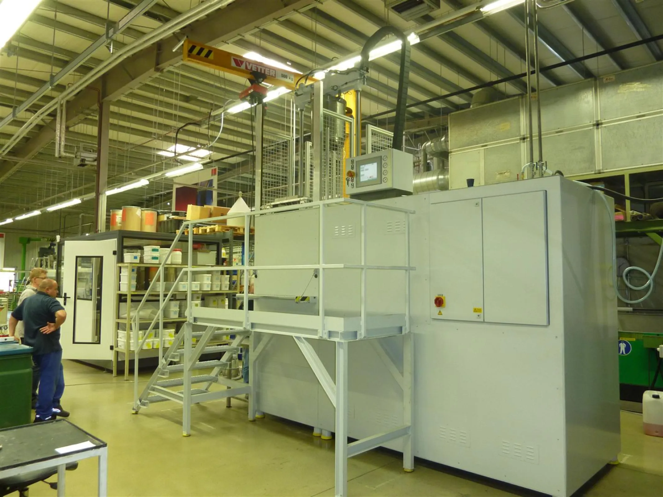 Isostatic Wet Bag Press Type: 1011-16-30-30 Compact Version