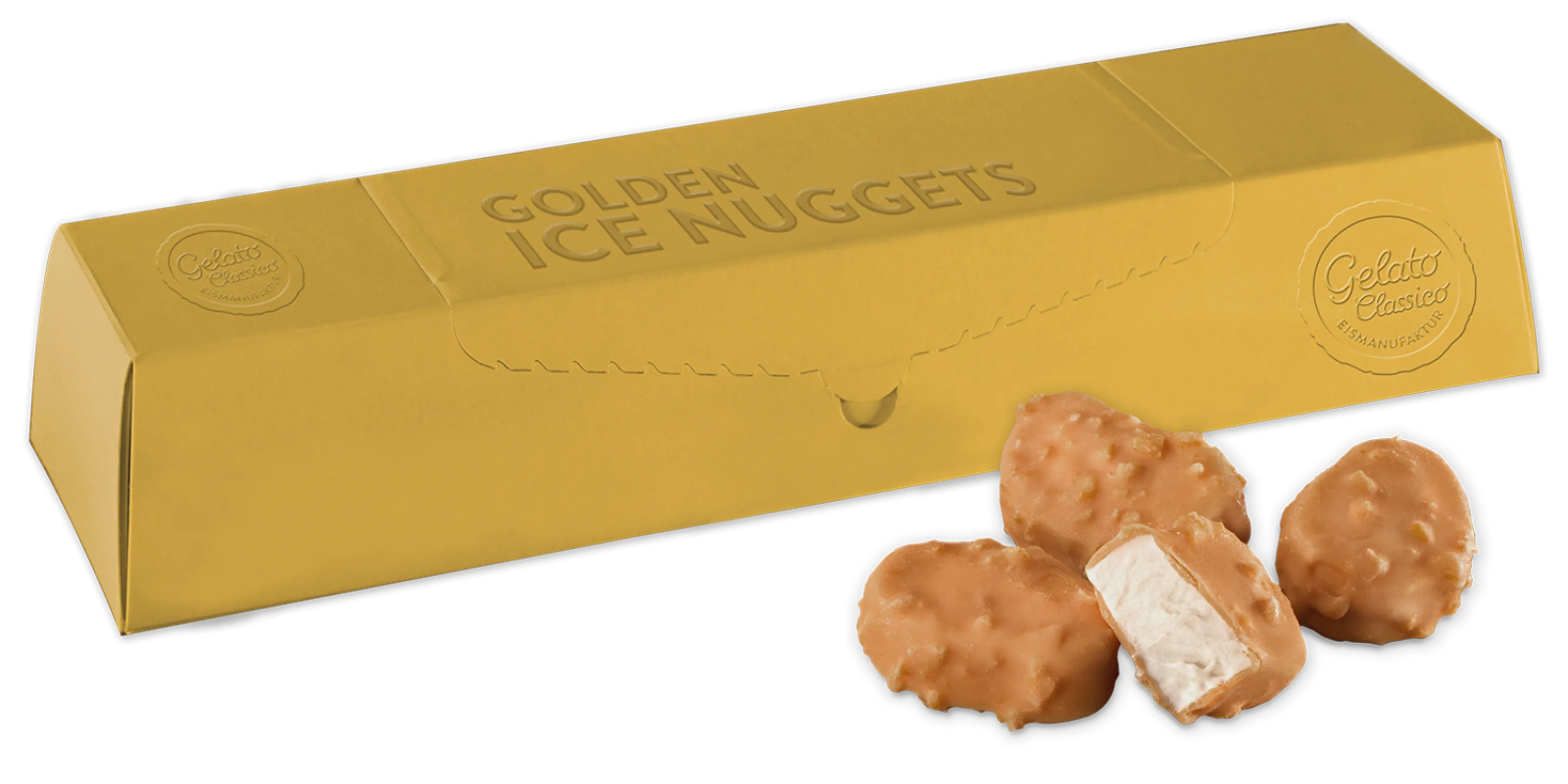 Gelato Classico Golden Ice Nuggets