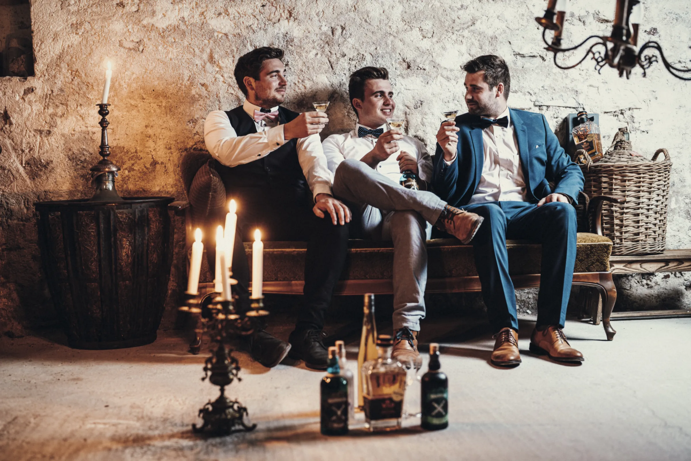 The three brothers Manuel, Lukas and Maximilian Wild