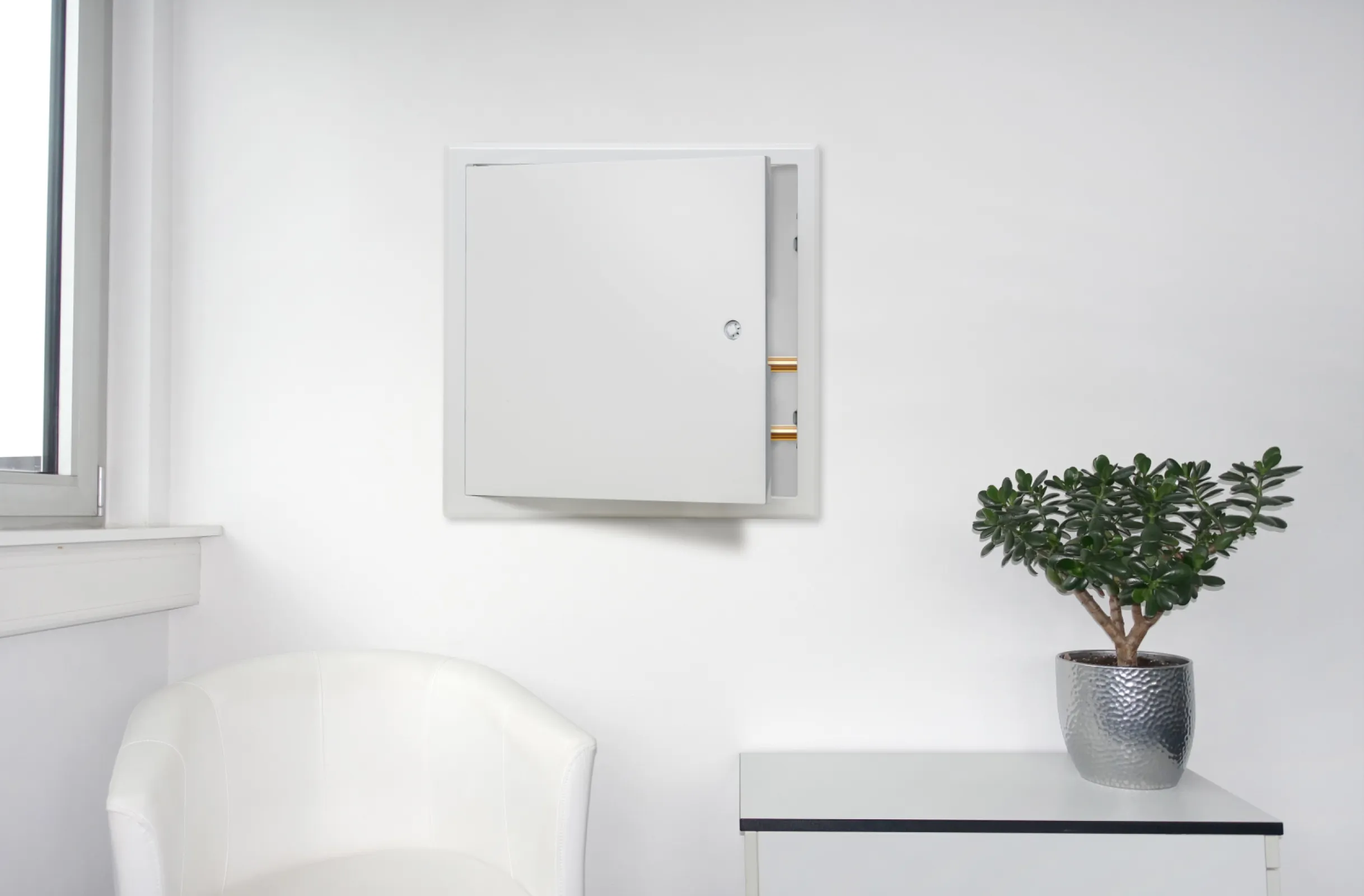 Softline access door, 400 x 400 mm